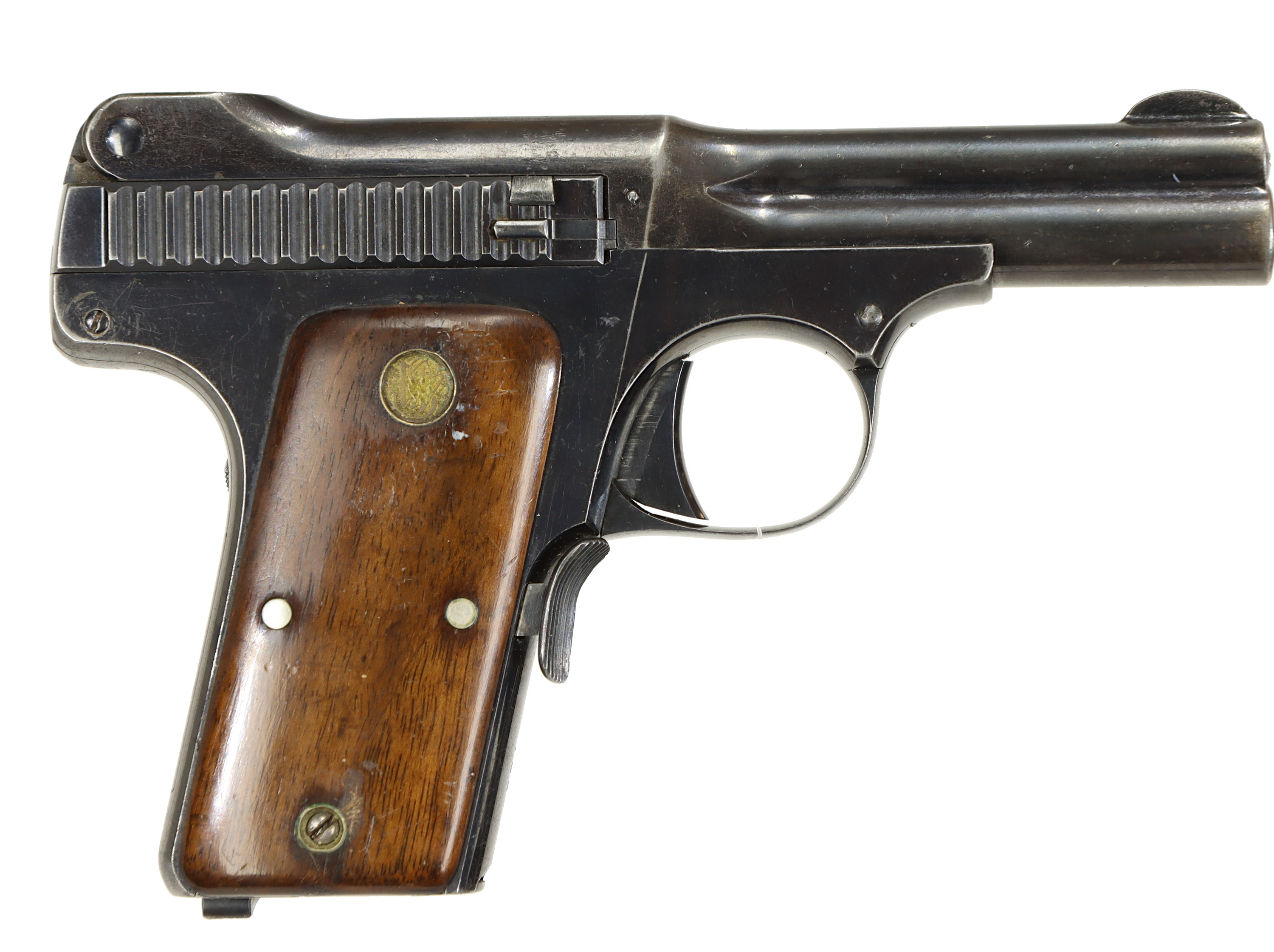 PISTOL, fabrikat Smith & Wesson, modell 1913 .35 Automatic, kaliber .35 S&W, tillv.nr 763.