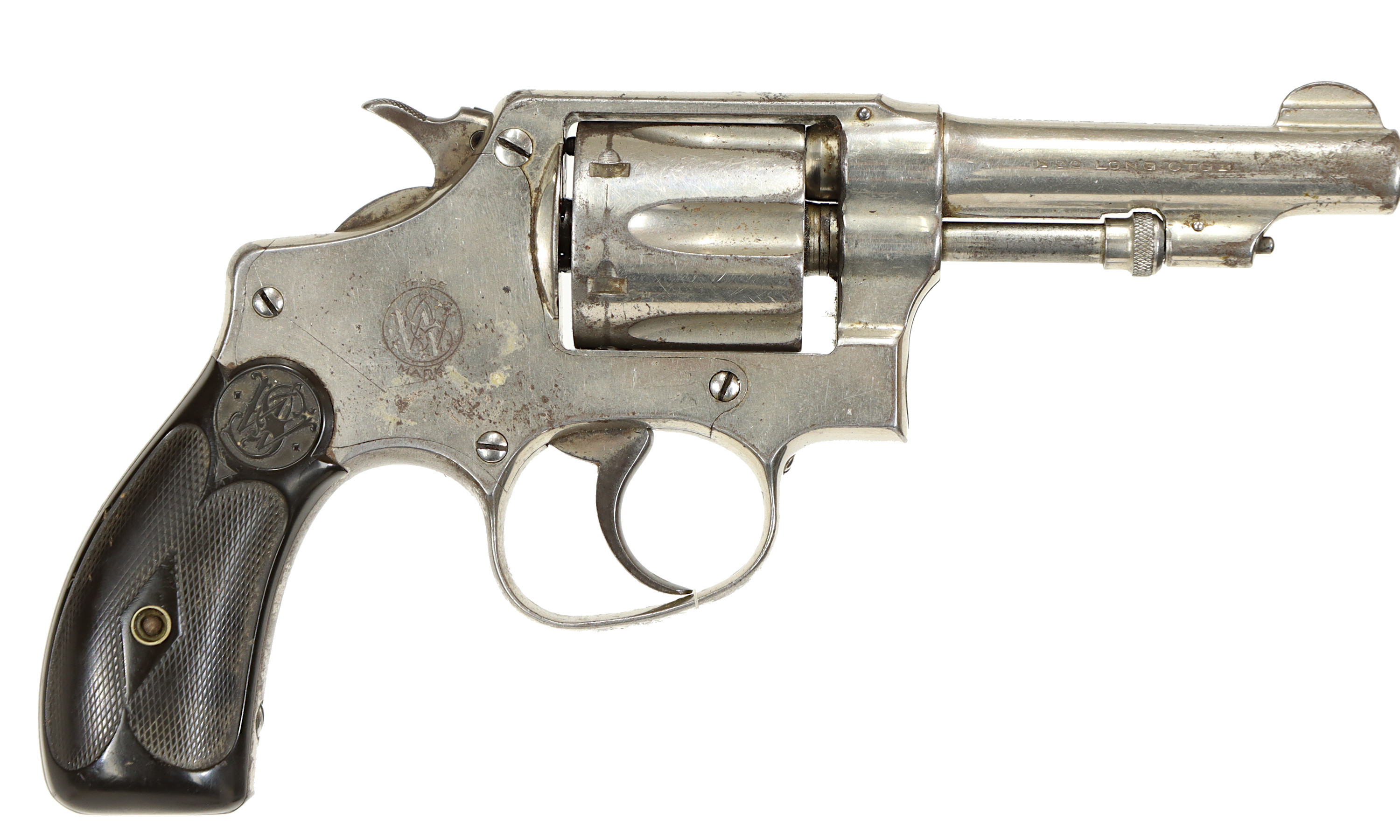 REVOLVER, Double Action, fabrikat Smith &Wisson, modell Hand Ejector 1903, kaliber .32, tillv.nr 252023.