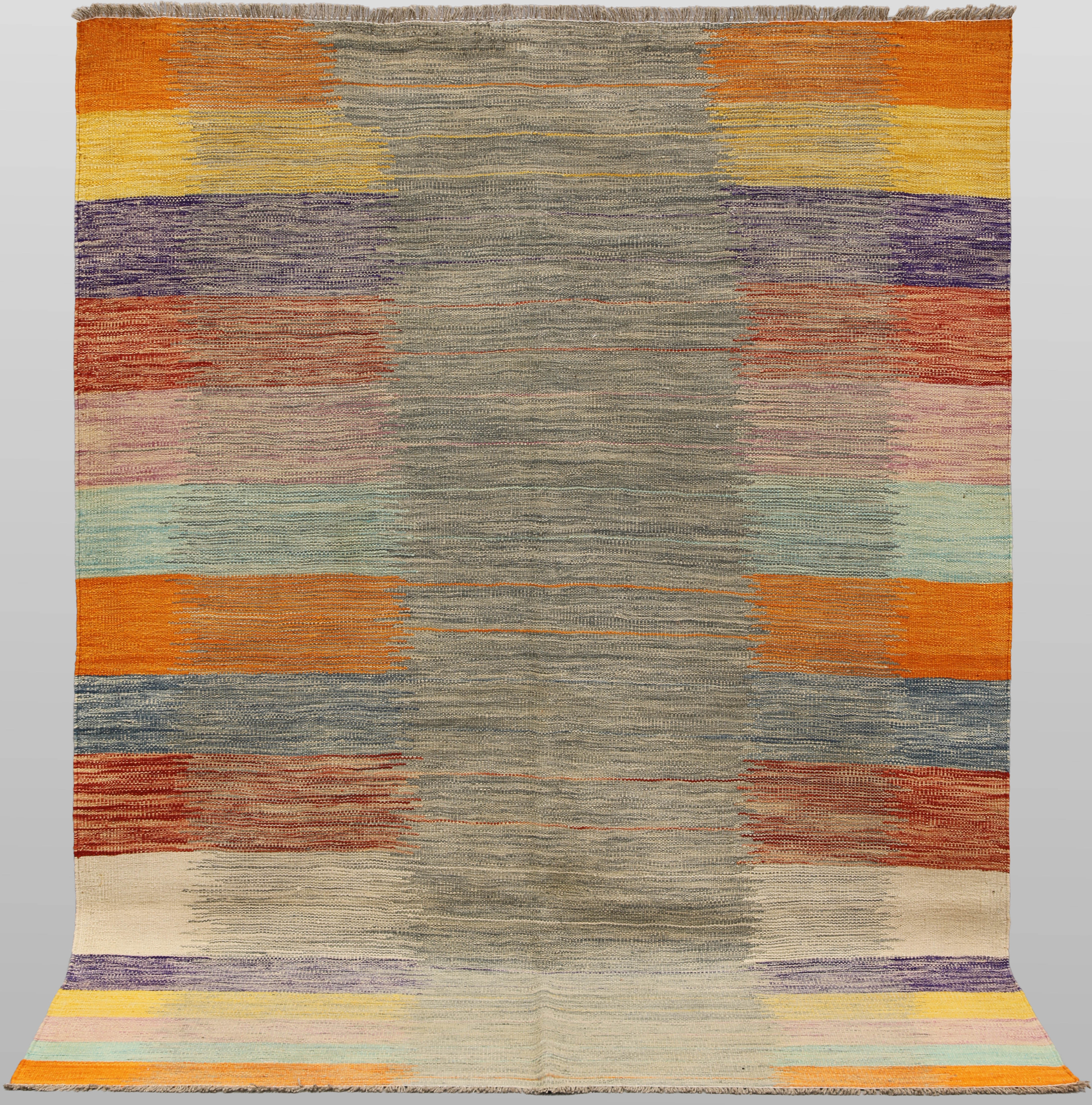 ORIENTMATTA. Kelim modern design, 249 x 177 cm.
