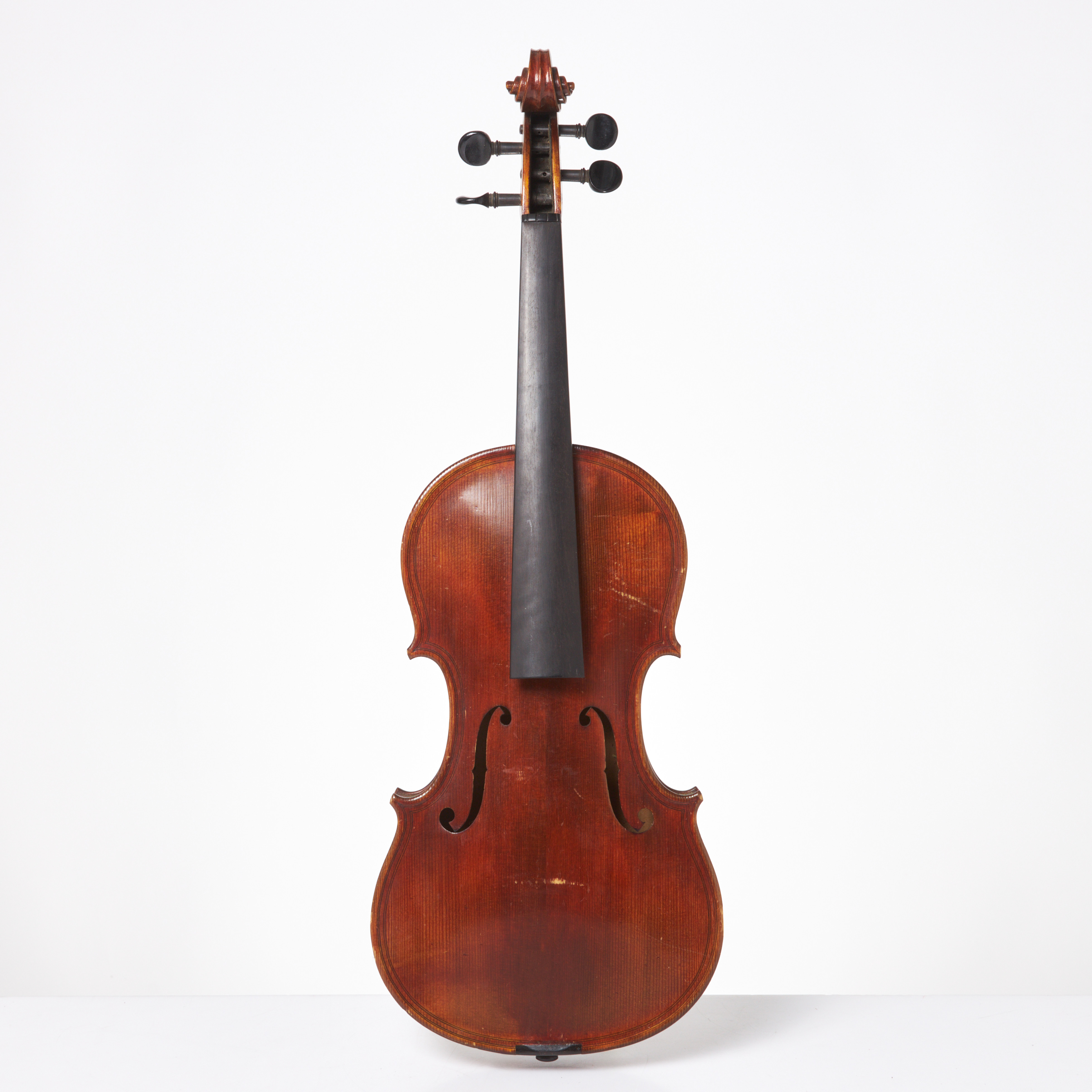 VIOLIN. Etikett "Giovan paolo Maggini brescia 16", tvådelat lock gran, sarg tvådelat bakstycke lönn, ebenholts.