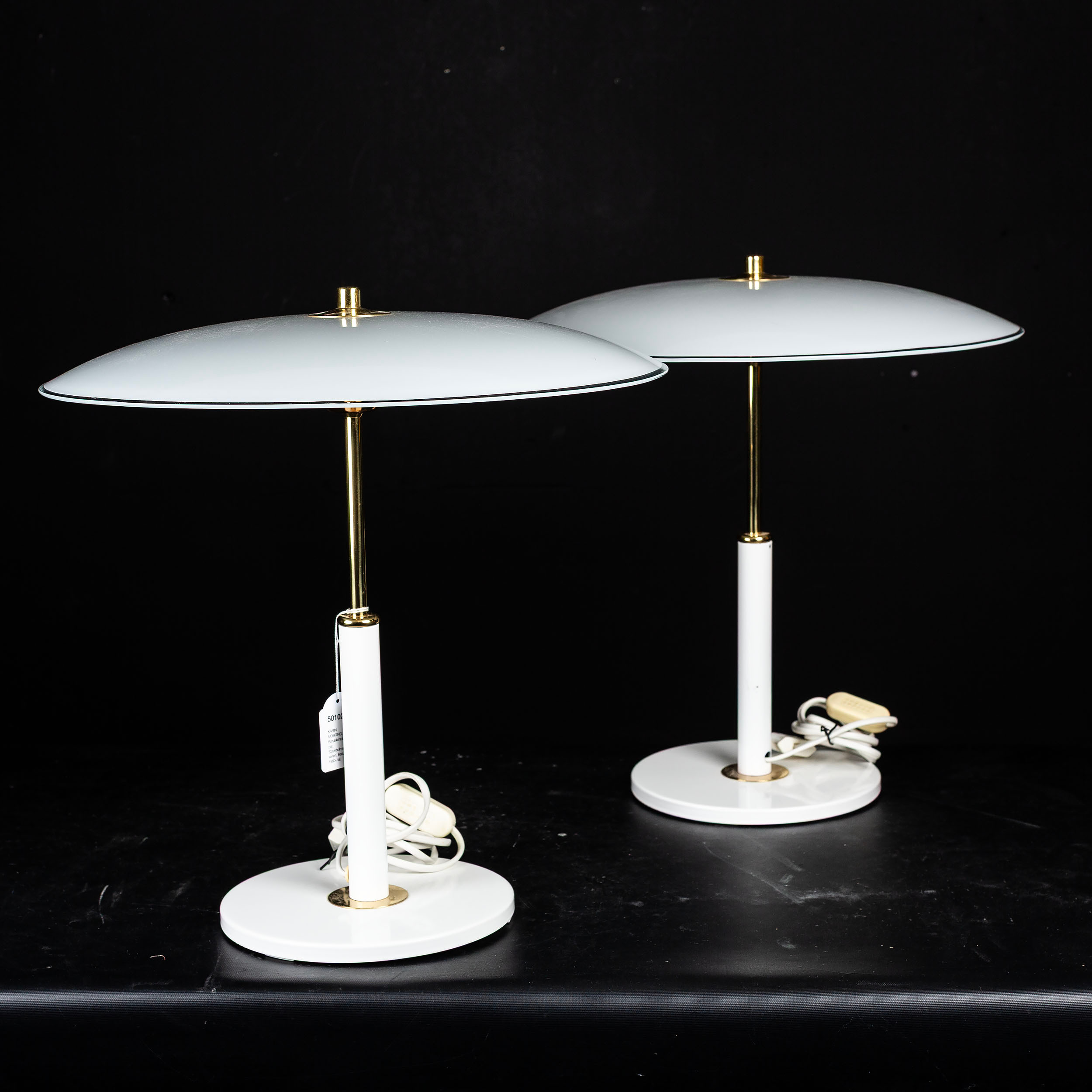 KARIN MOBRING, Bordslampor, 1 par, Stockholms-serien, Ikea, 1980- tal.