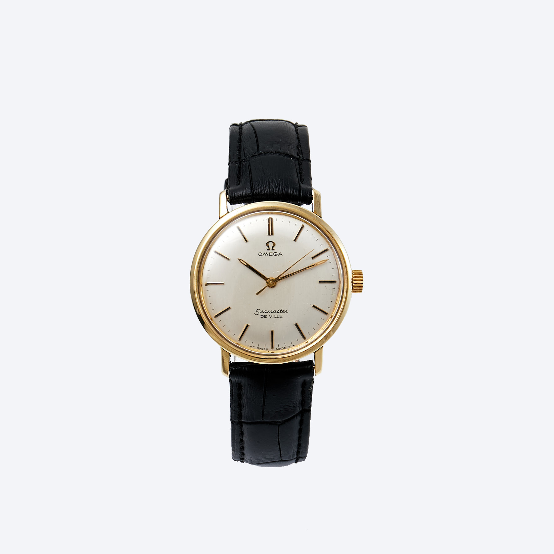 OMEGA, Seamaster De Ville, (T Swiss Made T), armbandsur, 34 mm, guld på stål, ca 1967.