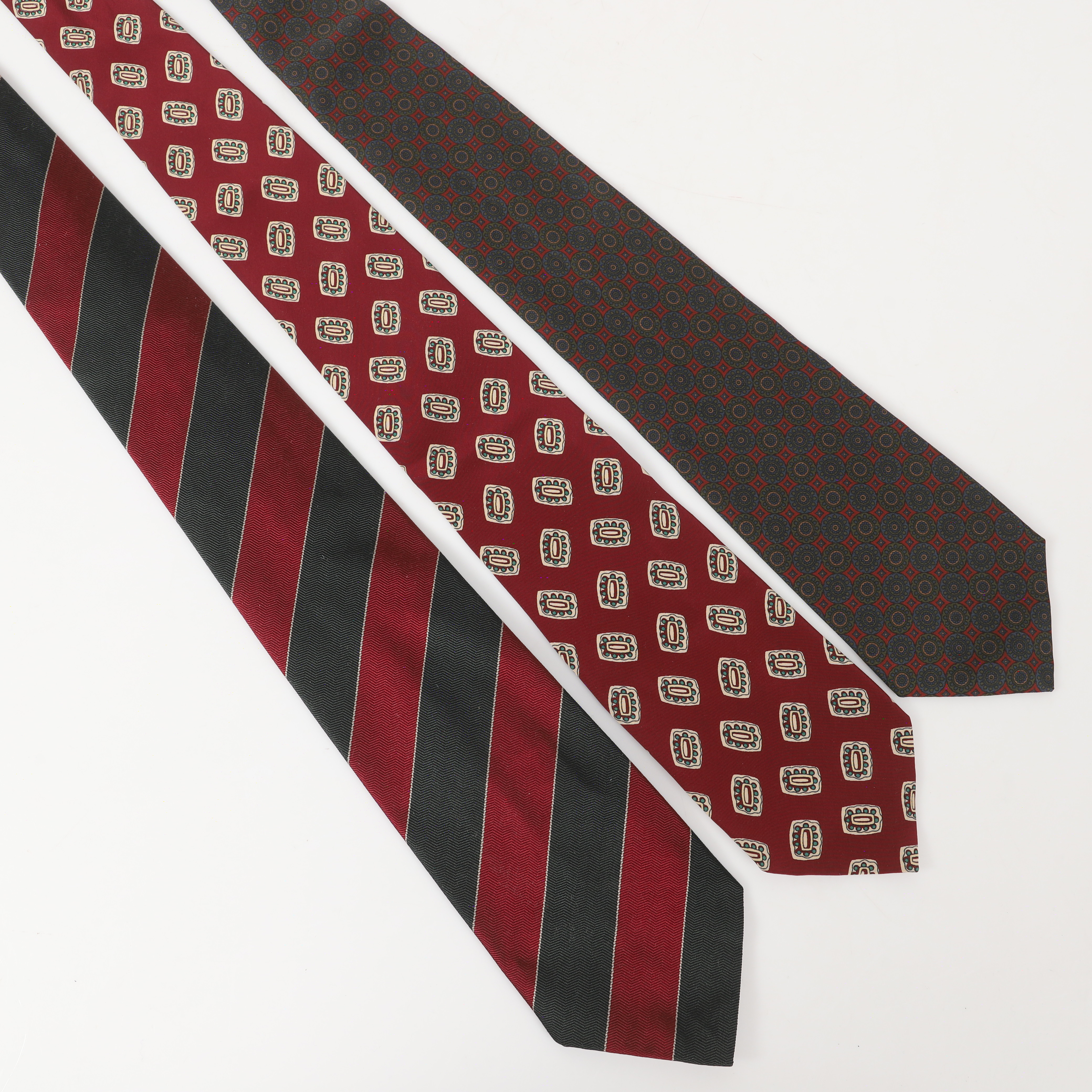 SLIPSAR, 3 stycken, silke, bl. a. Polo by Ralph Lauren samt Hugo Boss.