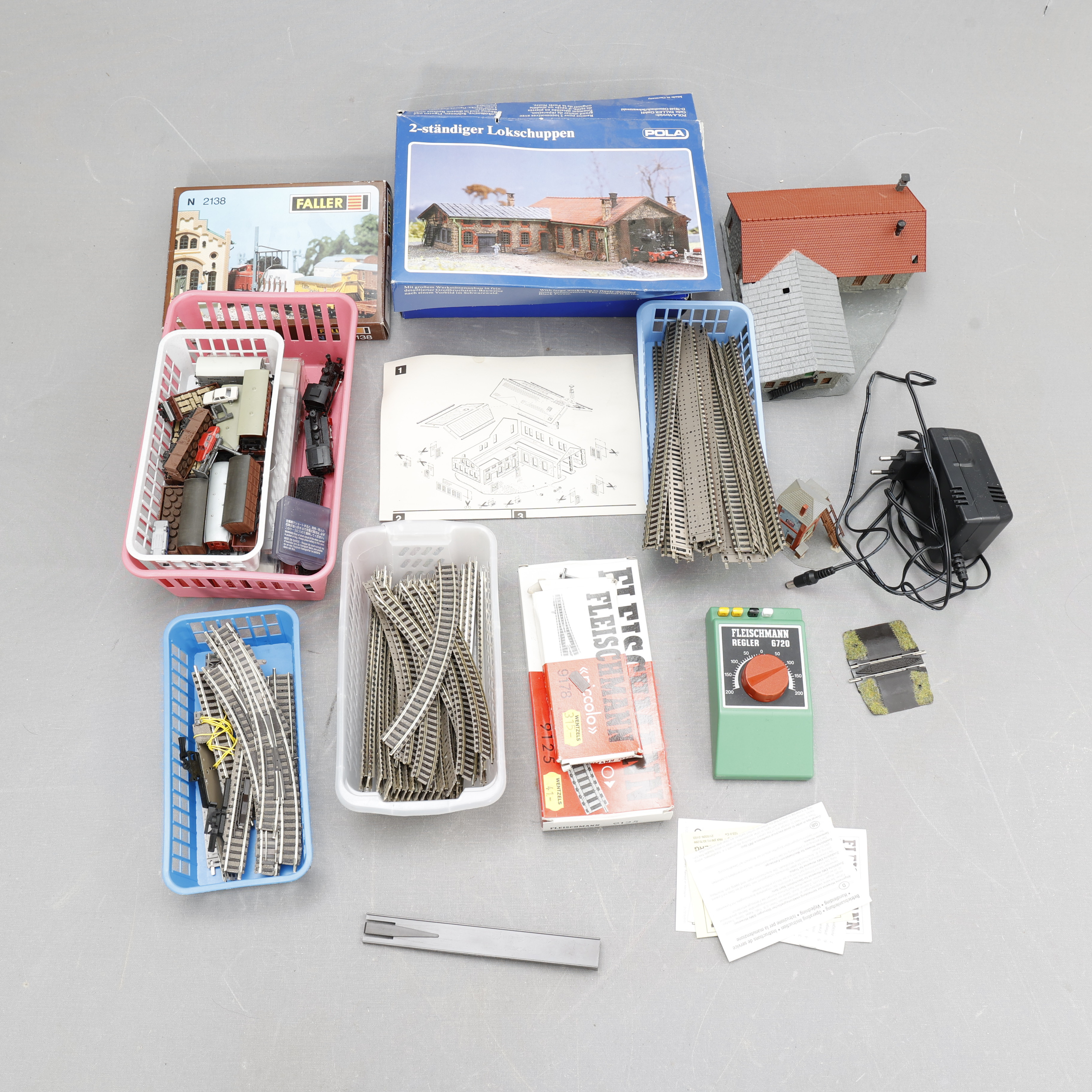 TÅGBANA, Fleischmann, miniatyr, Tyskland.