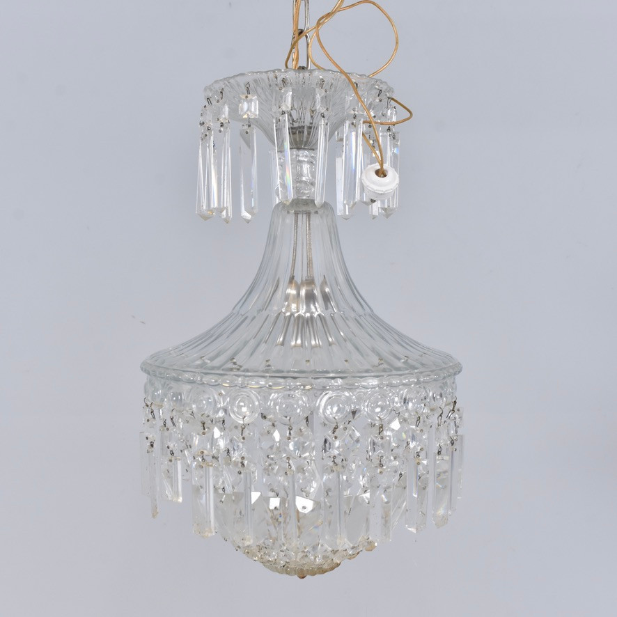 TAKAMPEL, glas med prismor, 1900-talets första hälft.