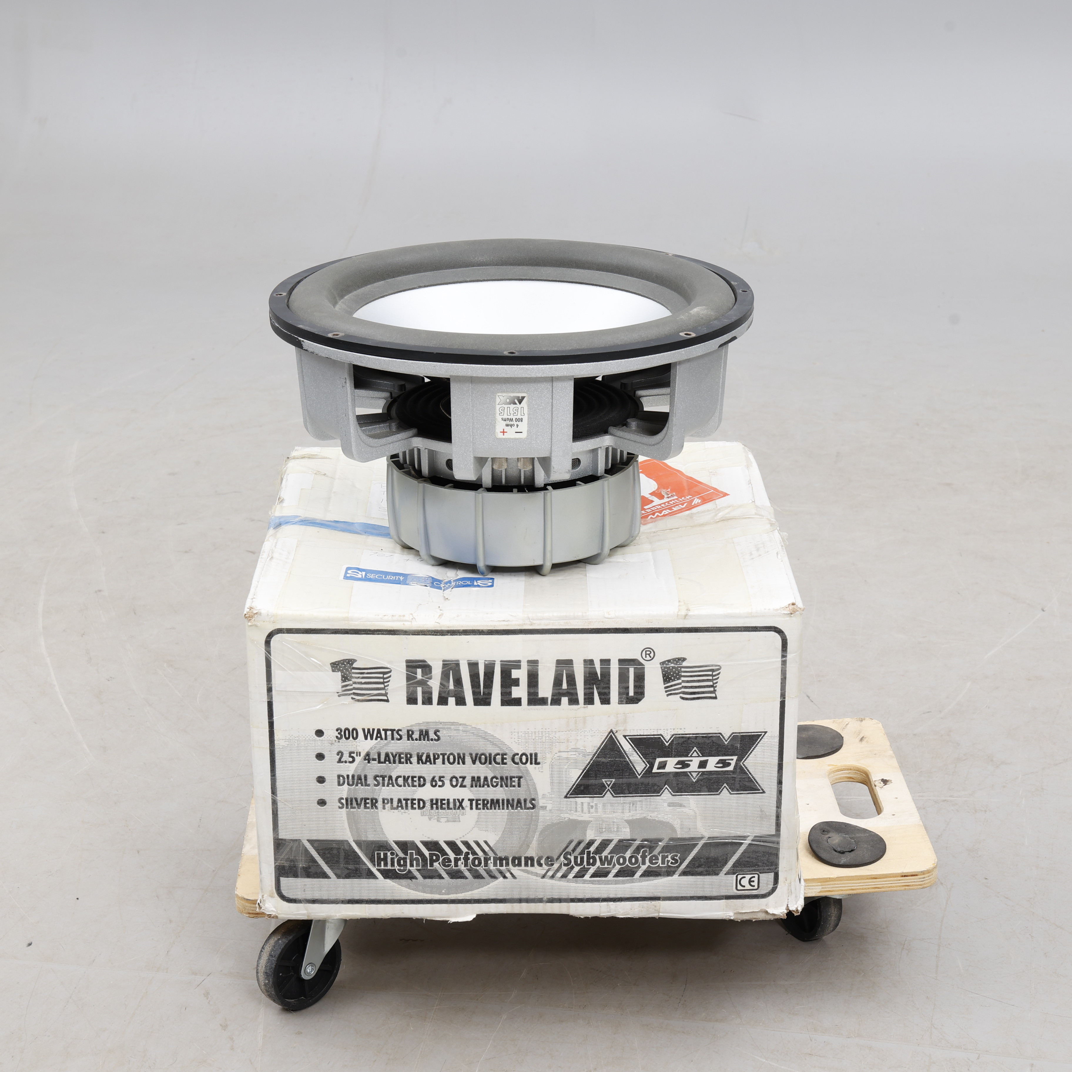 HÖGTALARE/SUBWOOFWERS, ett par, " Raveland ".