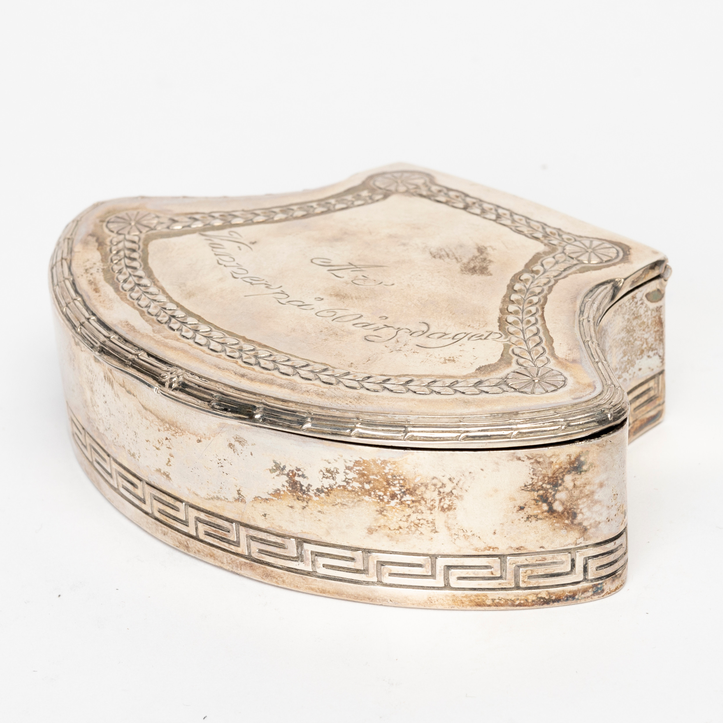 DOSA, silver, stämplad BH, möjligen Bernhard Hertz, tidigt 1900-tal.