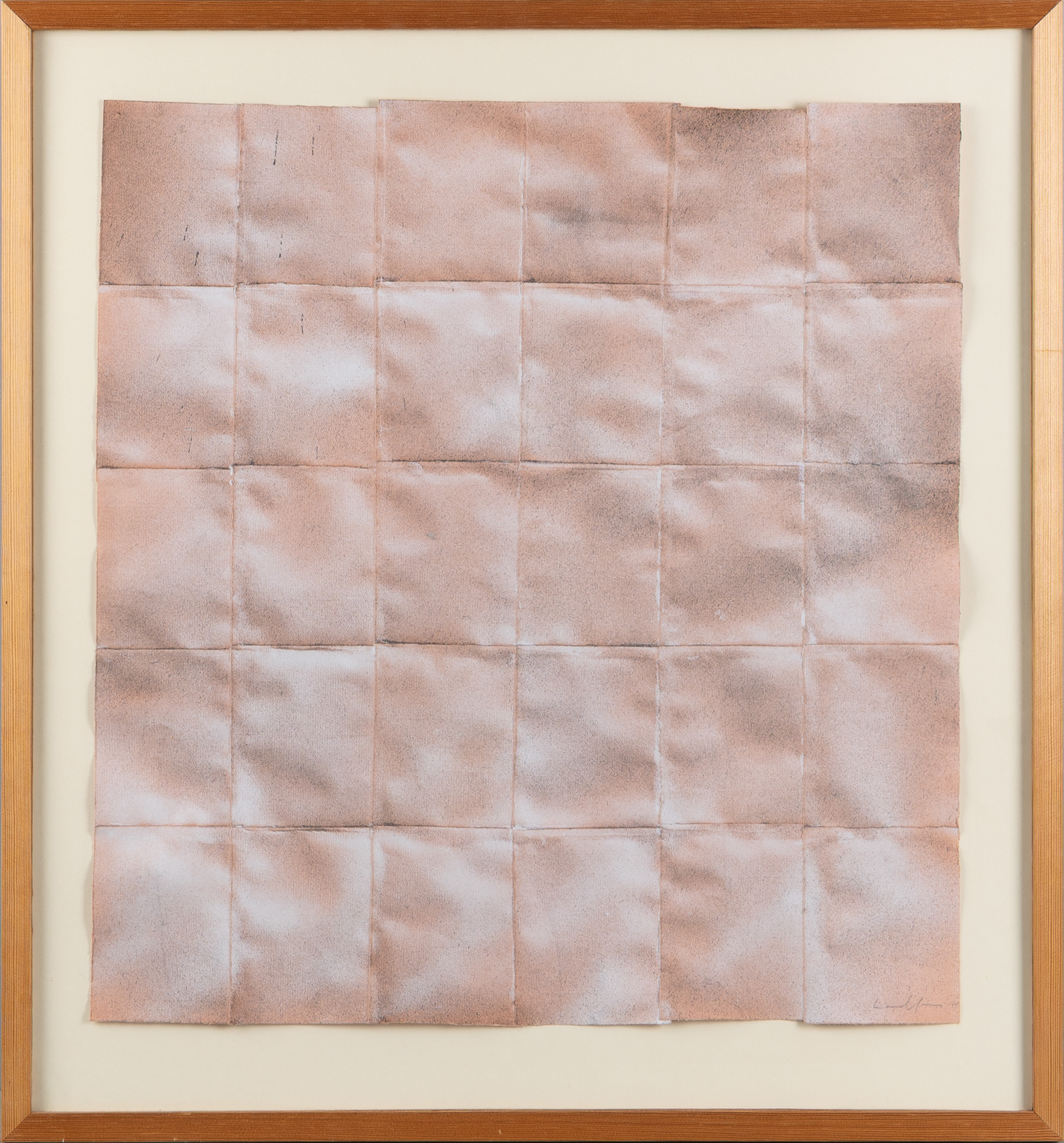 KJELL LANDFORS (FÖDD 1953). Kompositon, blandteknik.