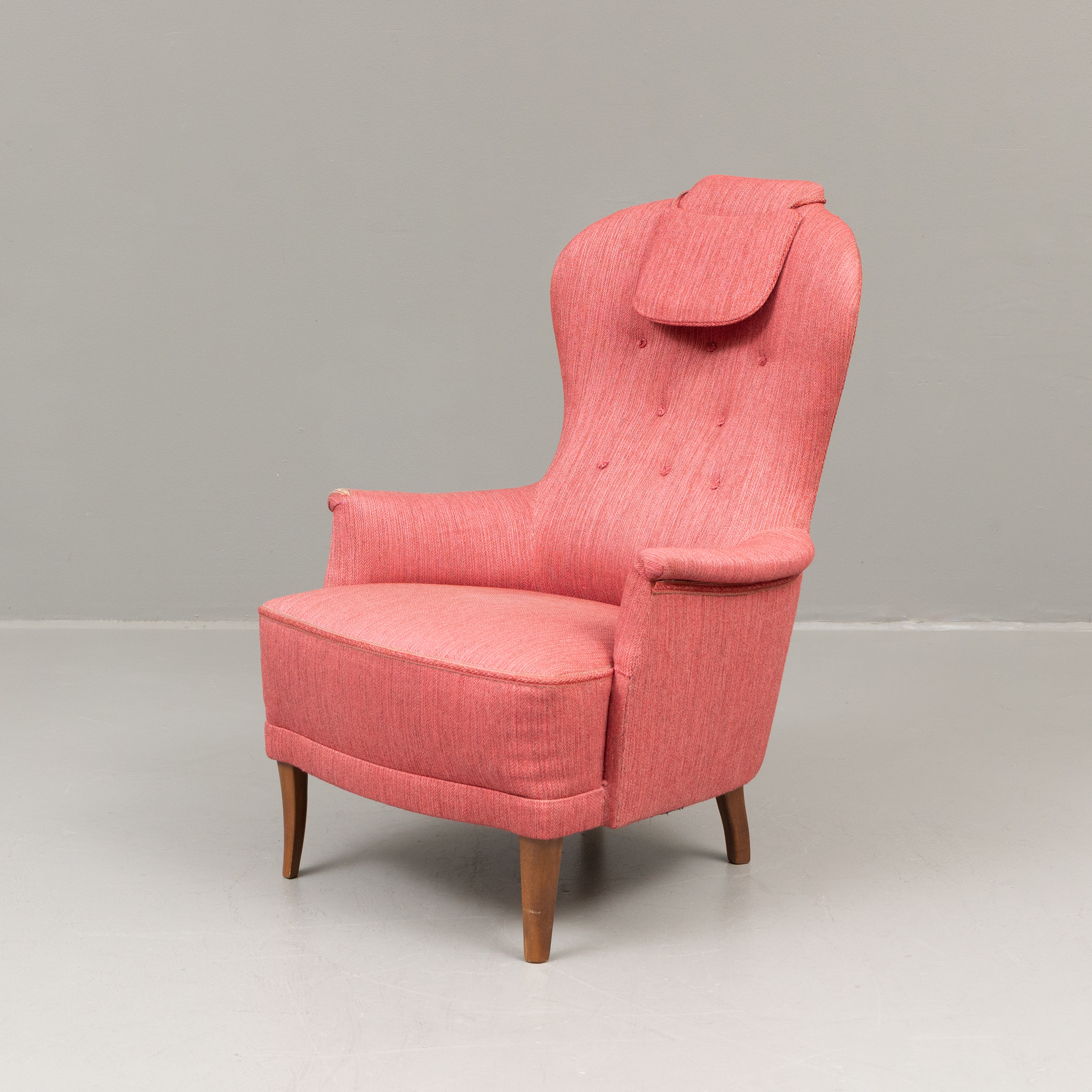 CARL MALMSTEN. Fåtölj "Farmor", AB O. H. Sjögren.