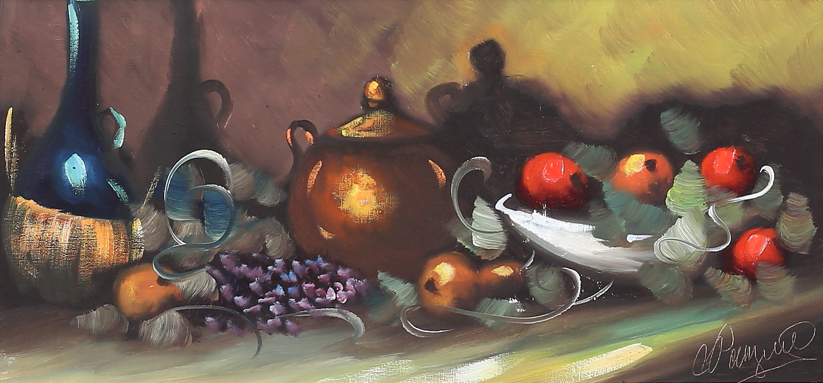 HUGO PALMQUIST. (1908-1994) Stilleben, olja på duk, signerad.