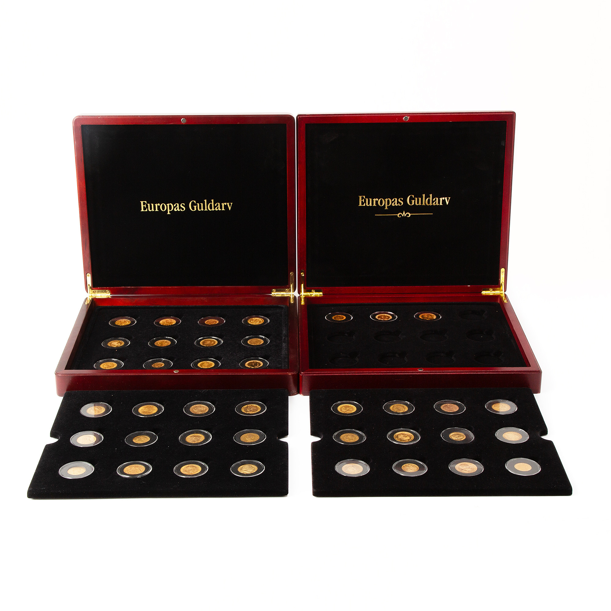 MYNT, 39 st, 21,6K guld, "Europas Guldarv".