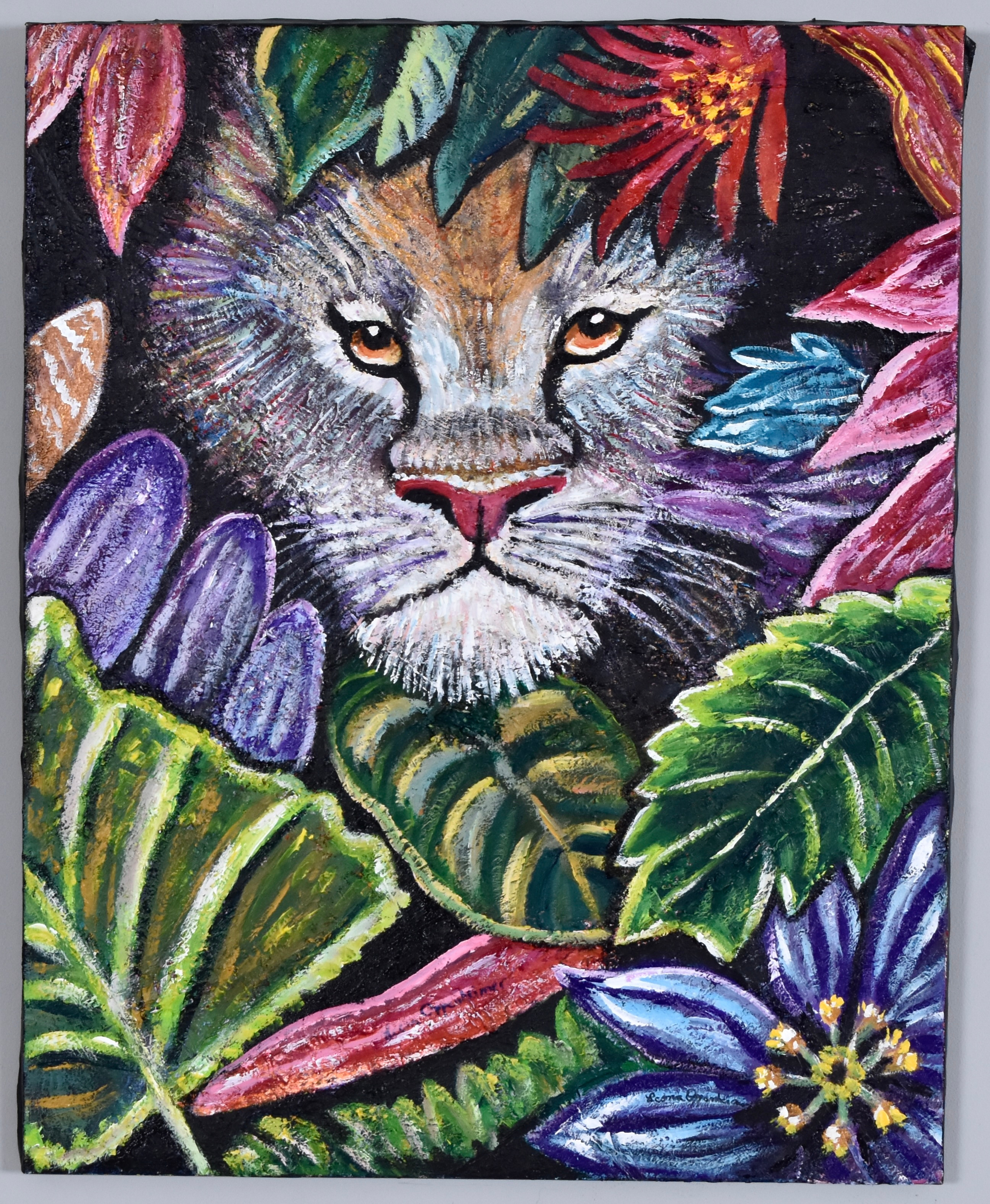 LEONA OPPENHEIMER. Olja på duk.