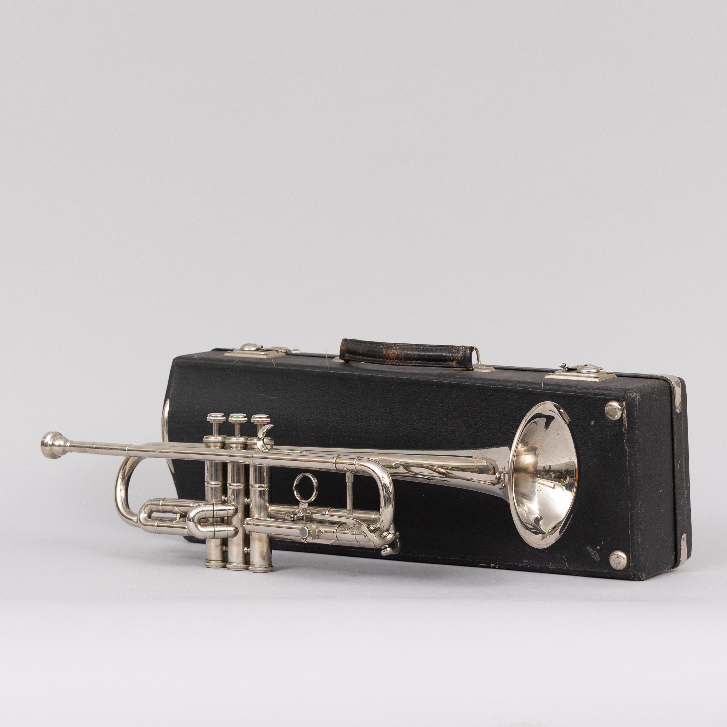 TRUMPET, försilvrad, Weltkland, Östtyskland, 1900-talets andra hälft.