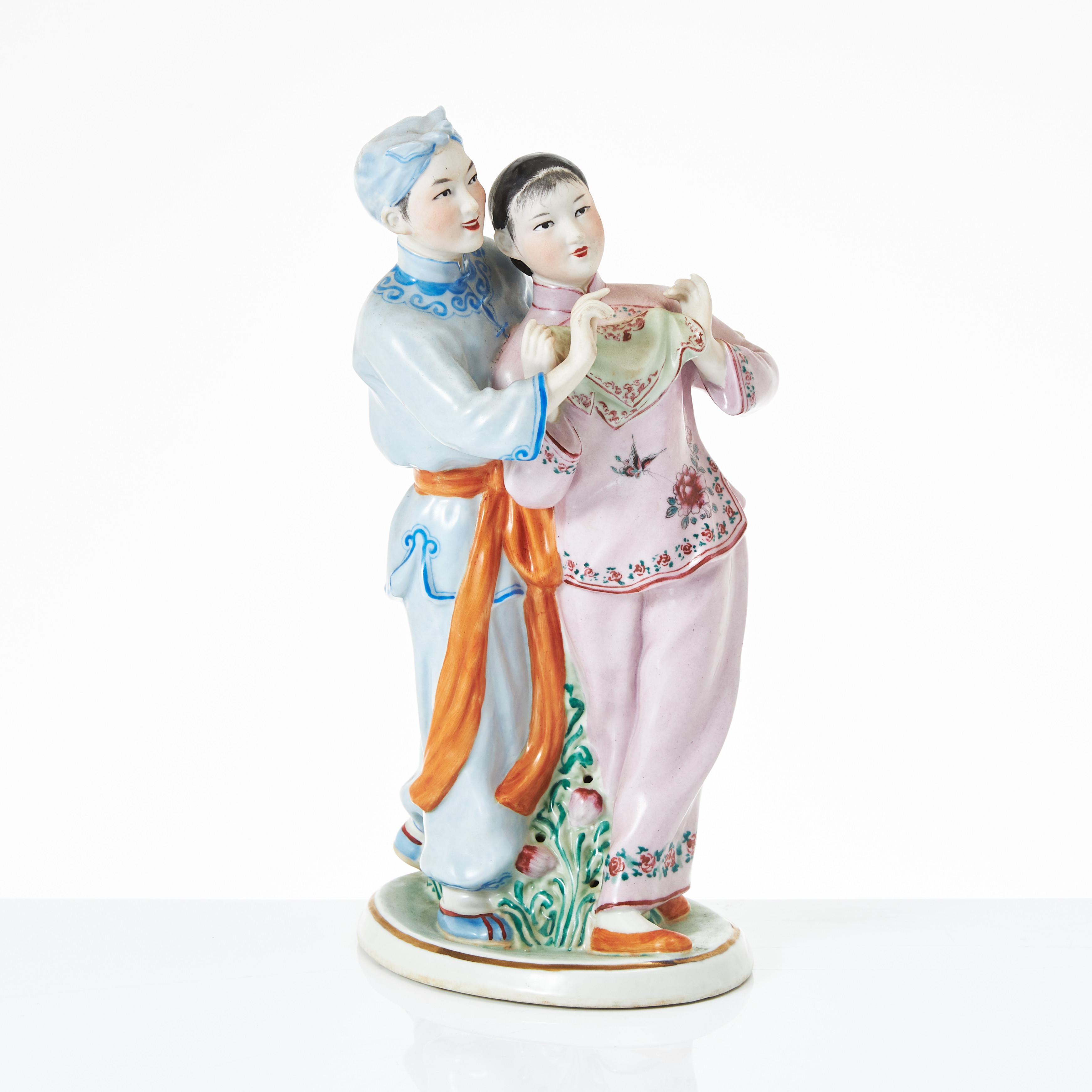 FIGURIN, porslin, Kina, 1900-talets andra hälft.