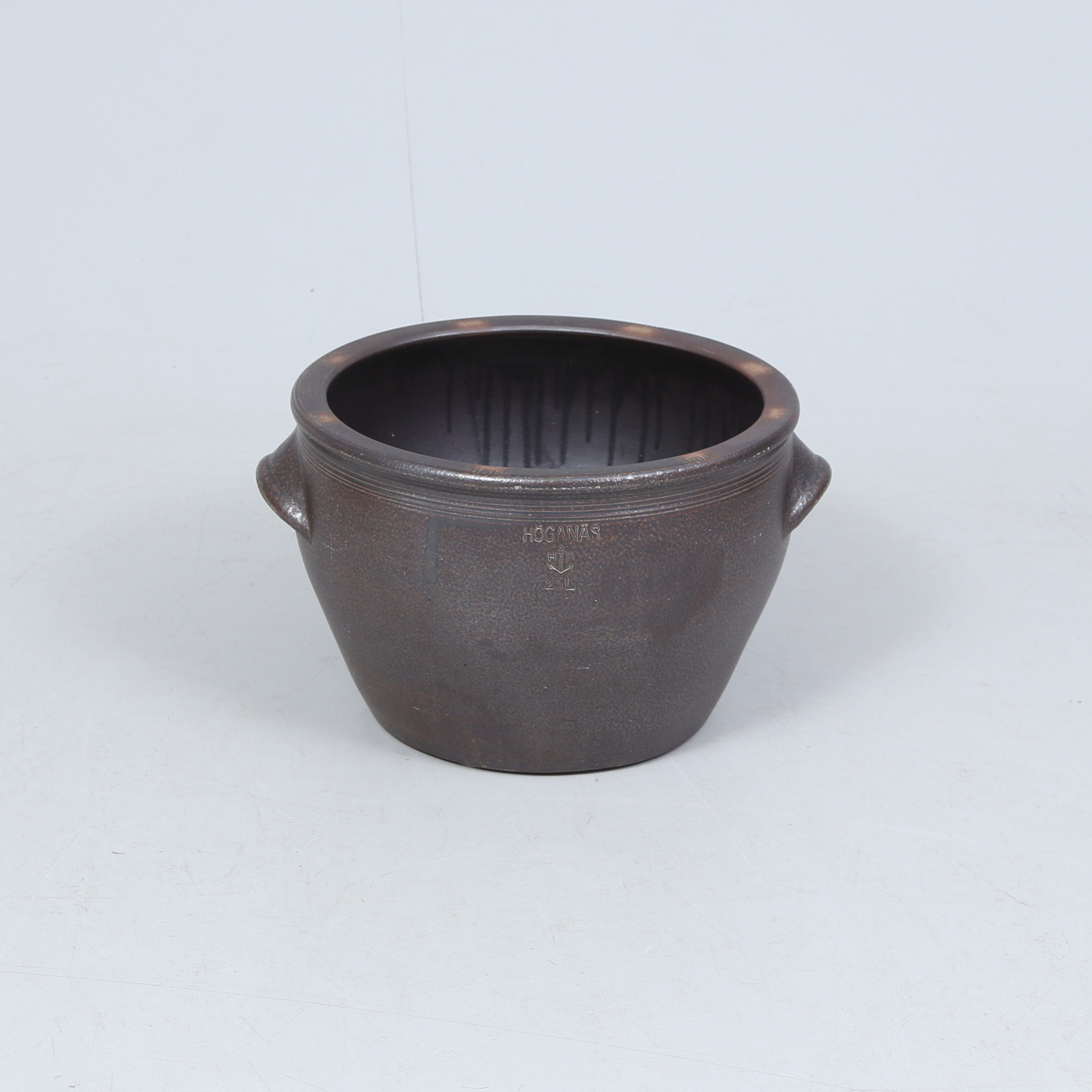 KRUS, med hänklar, stengods, 25L, Höganäs.