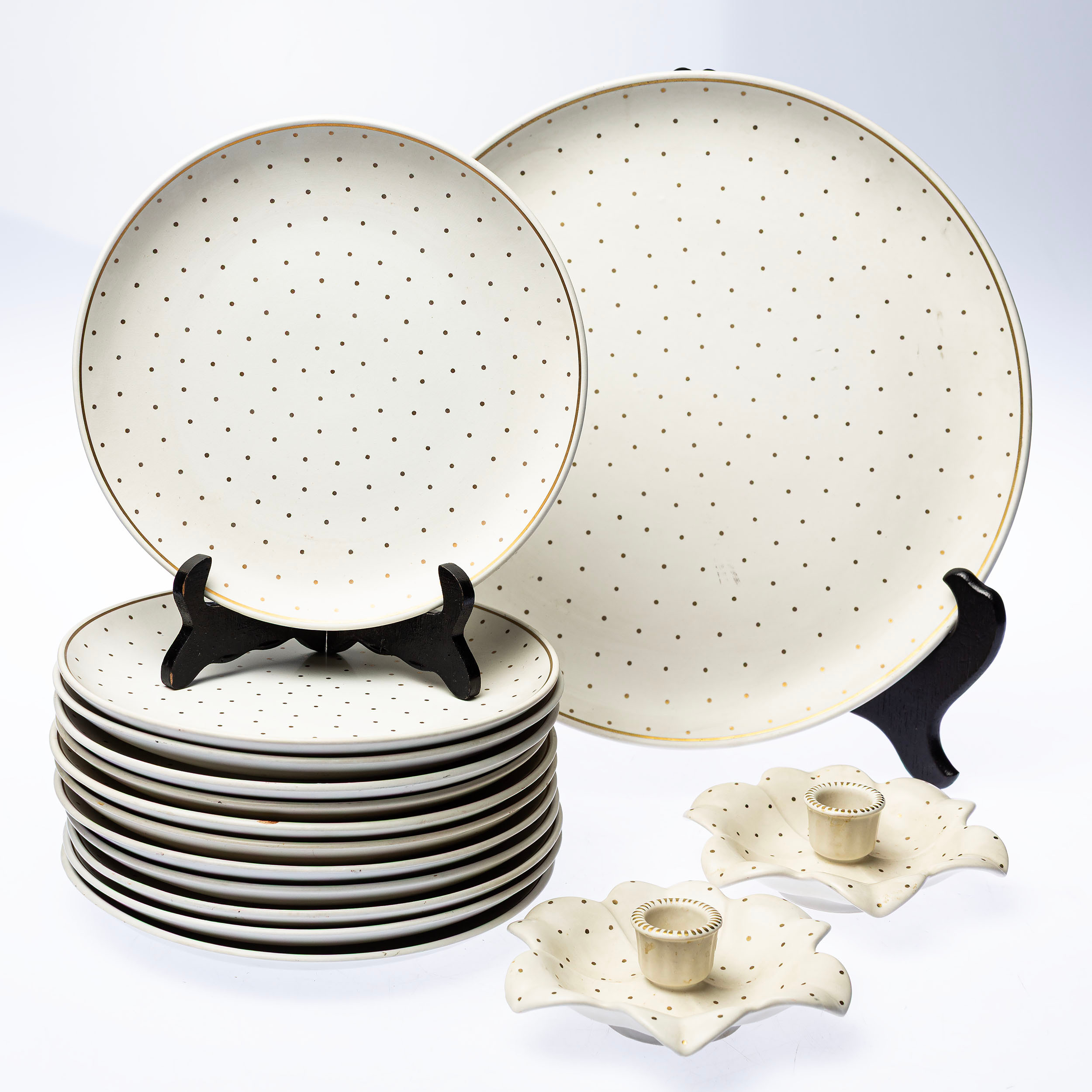 SERVISDELAR, 15 st, Arthur Percy, Gefle Porslinsfabrik.