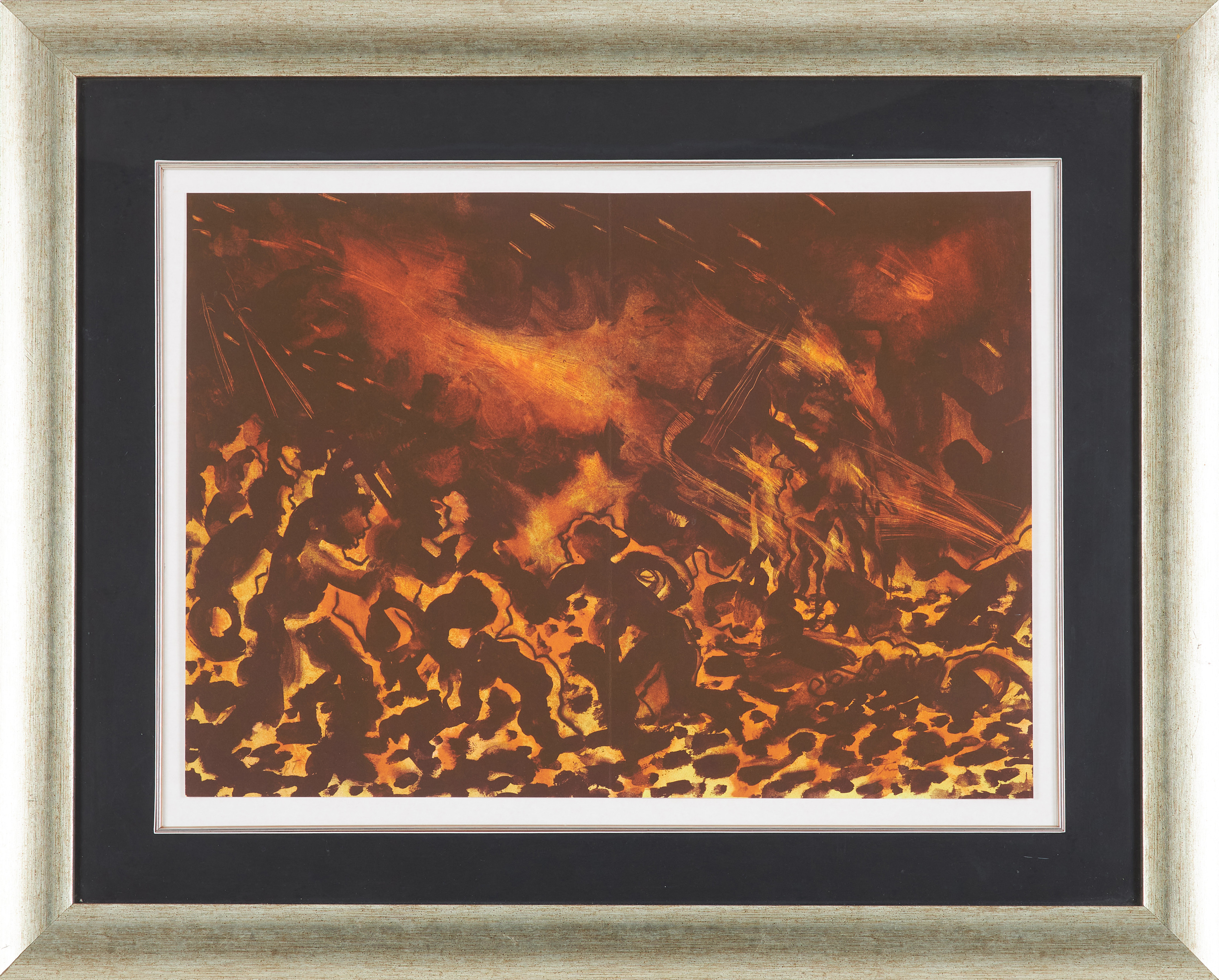 PETER DAHL. Litografi, "Fredmans Epistel nr 34", ur Fredmans Epistlar, signerad Peter Dahl, numrerad PT.