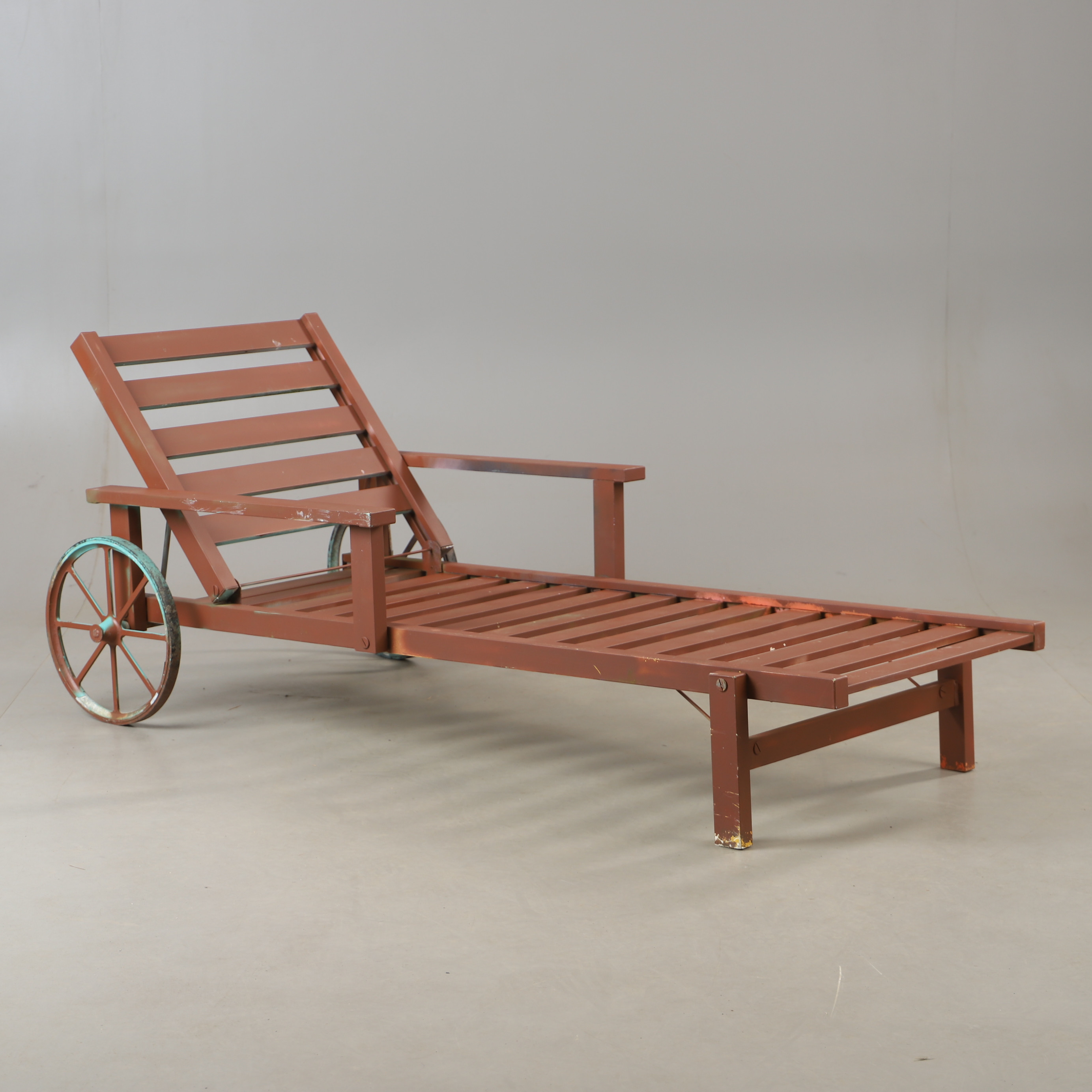 ELSA STACKELBERG. Solsämg, "Liggvagn 31", aluminium, Fri Form.