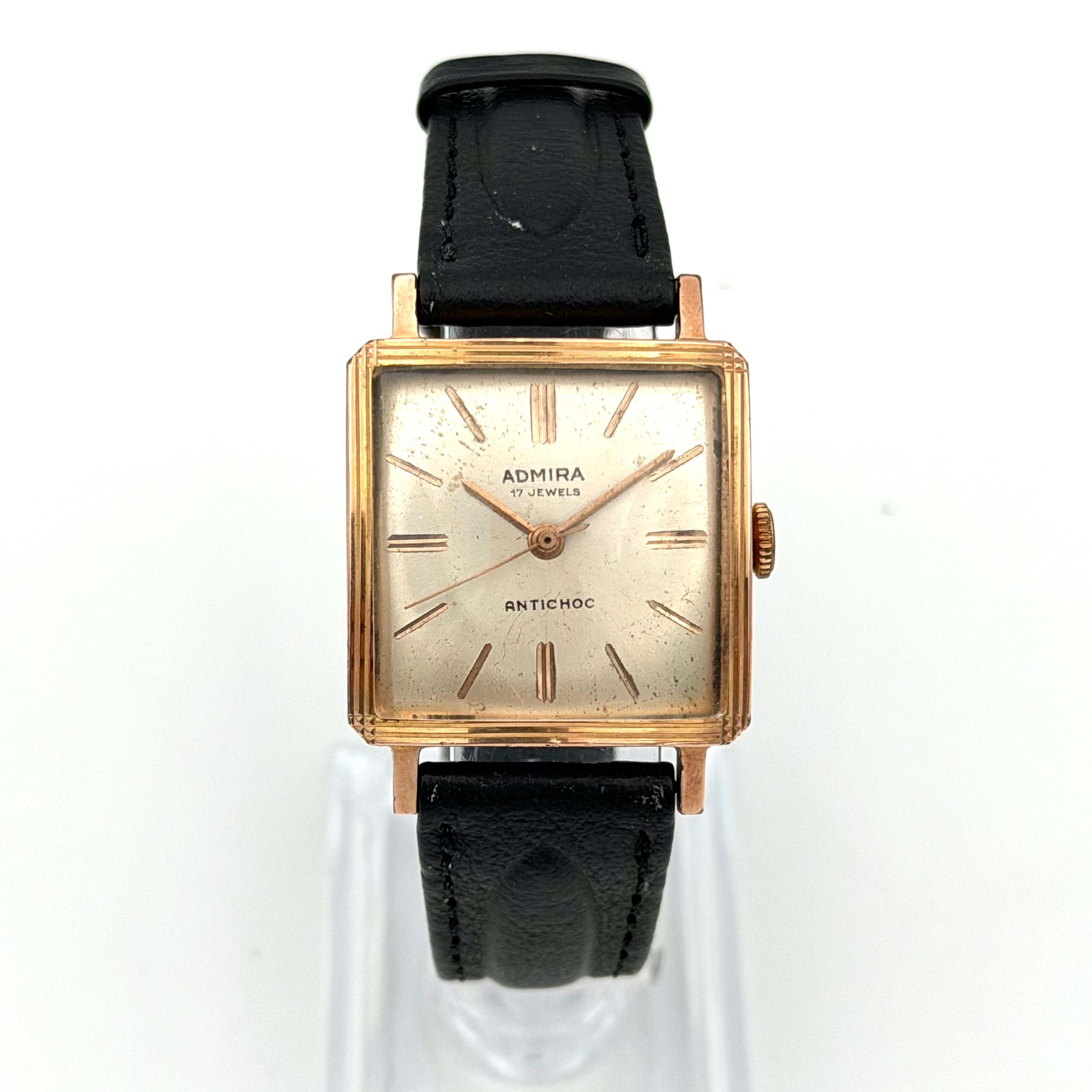 ADMIRA, armbandsur, manuell, double´ (10 micron).