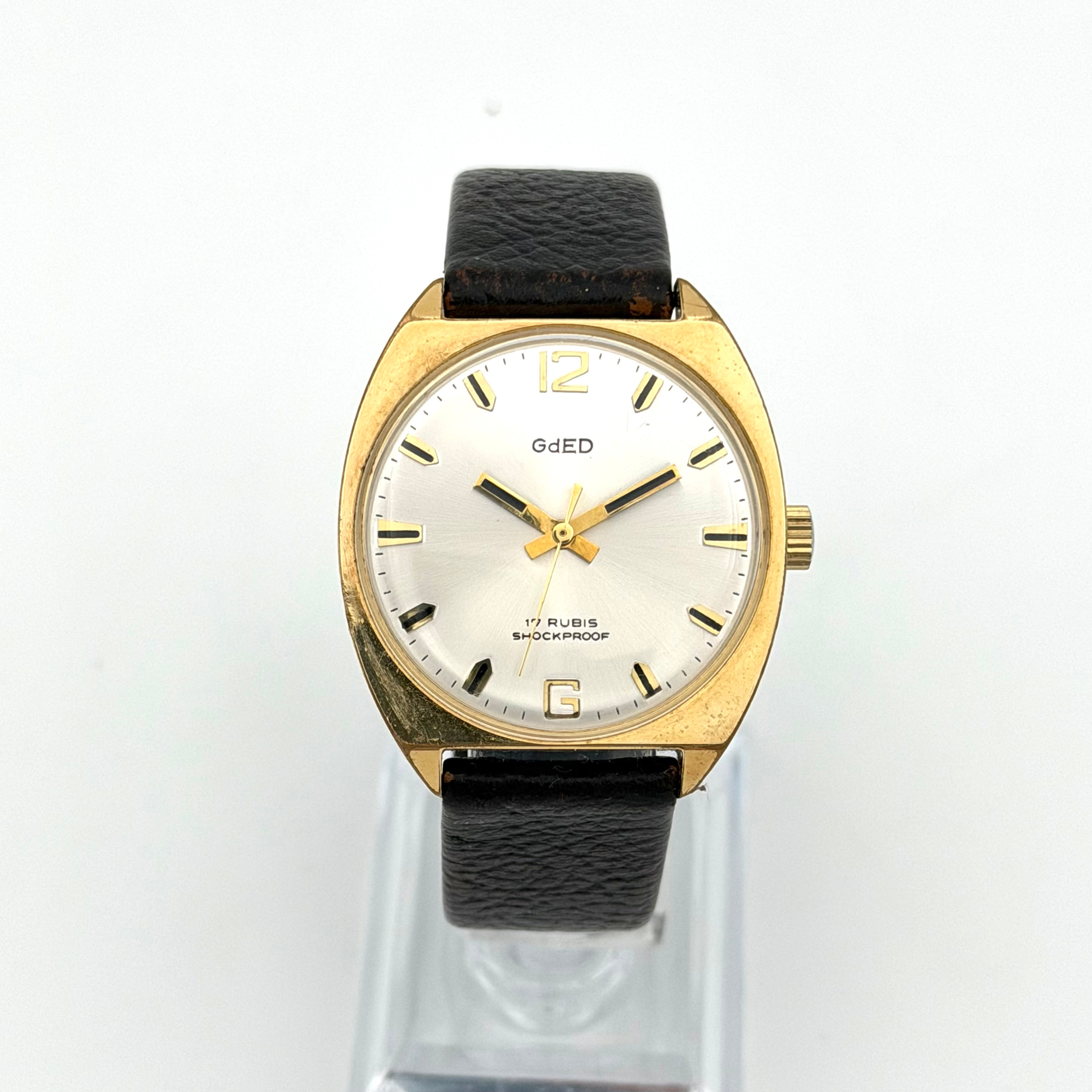 GdED, armbandsur, armbandsur, 1960/70-tal, manuell.