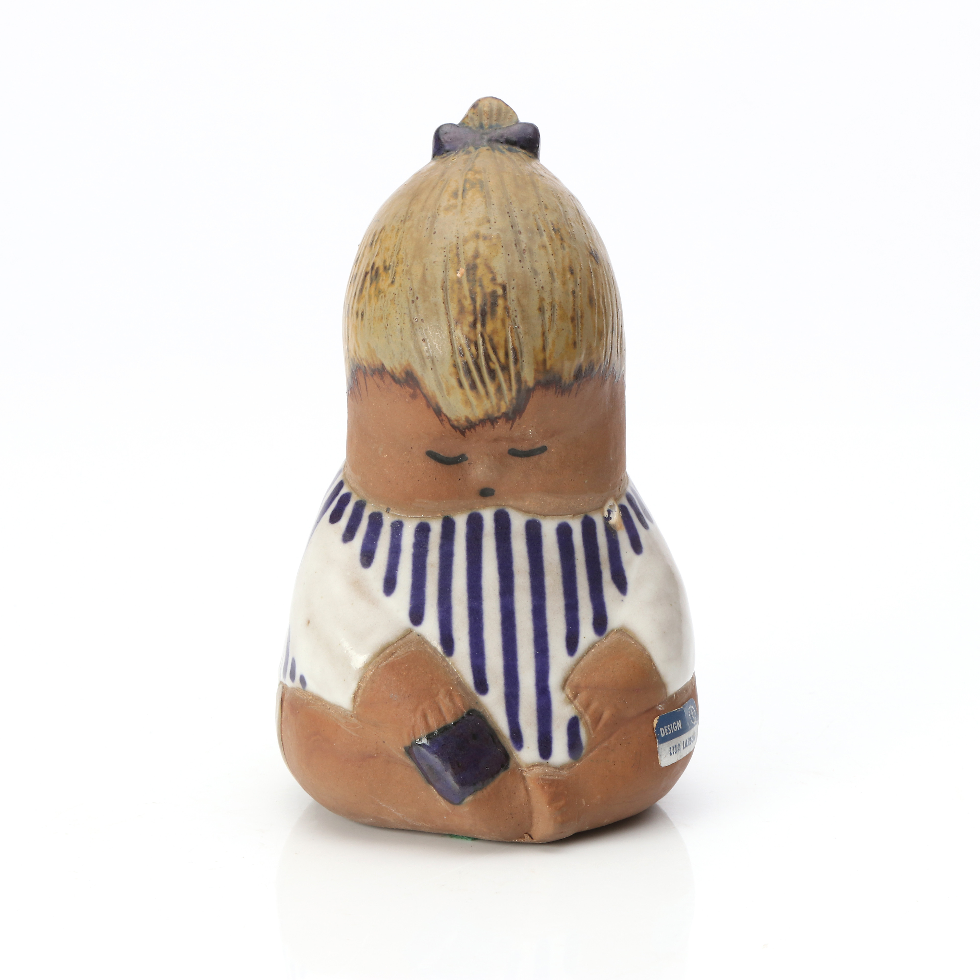 LISA LARSON. FIGURIN. Stengods. "Johanna". Gustavsberg.