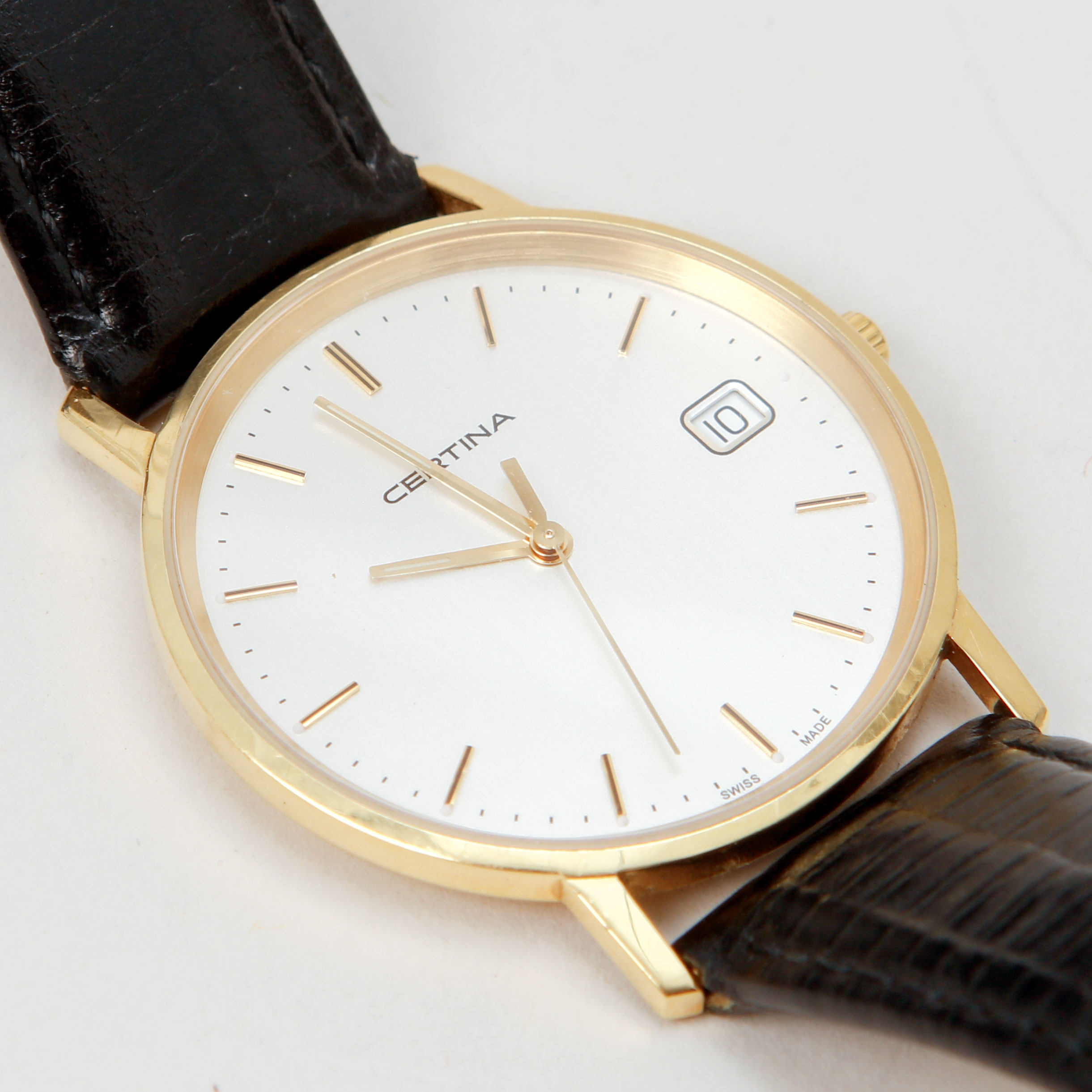 ARMBANDSUR, Certina, 18k guld, manuell, ca 2012.