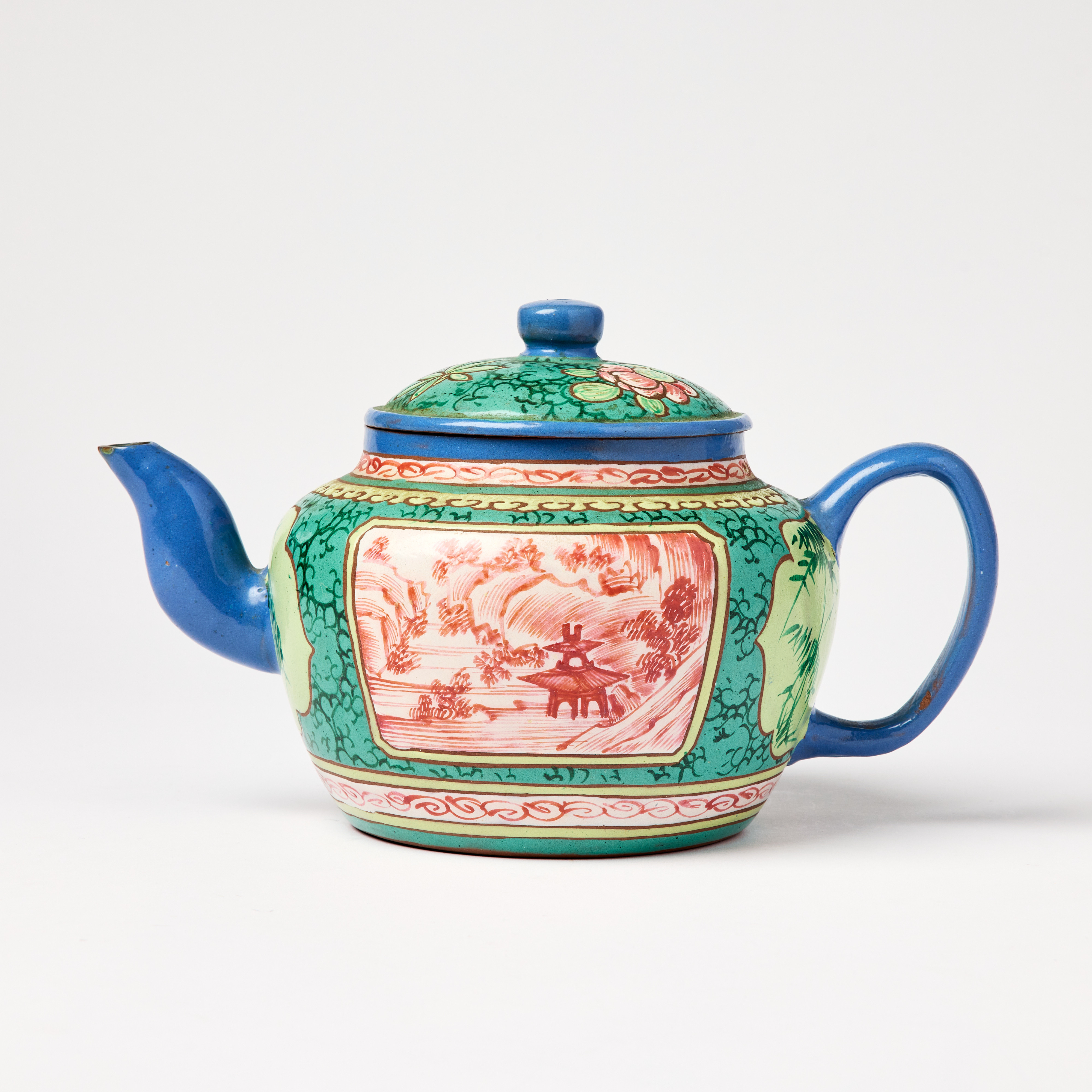 A Chinese Yixing Teapot and Cover.
