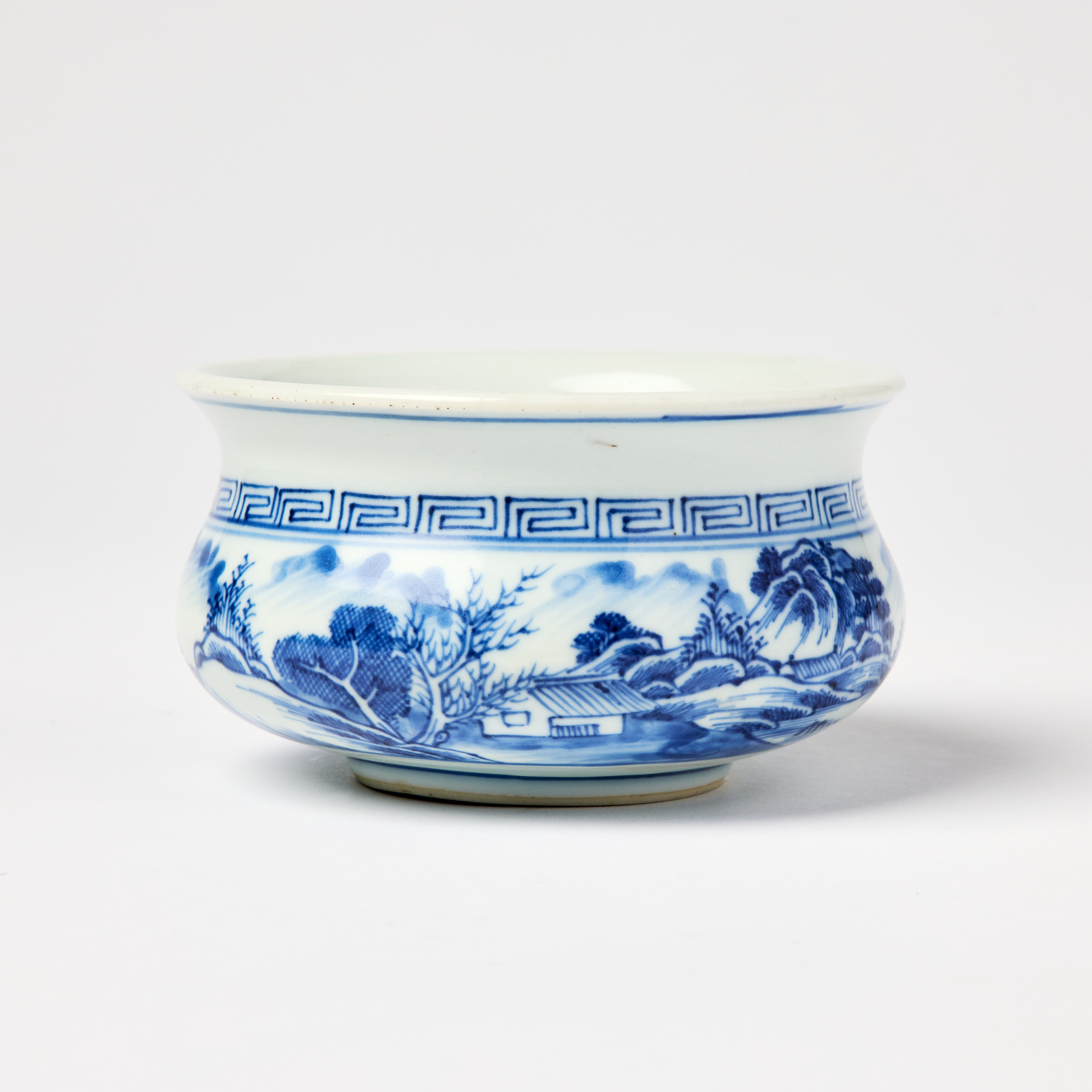 A Chinese Blue and White Censer.