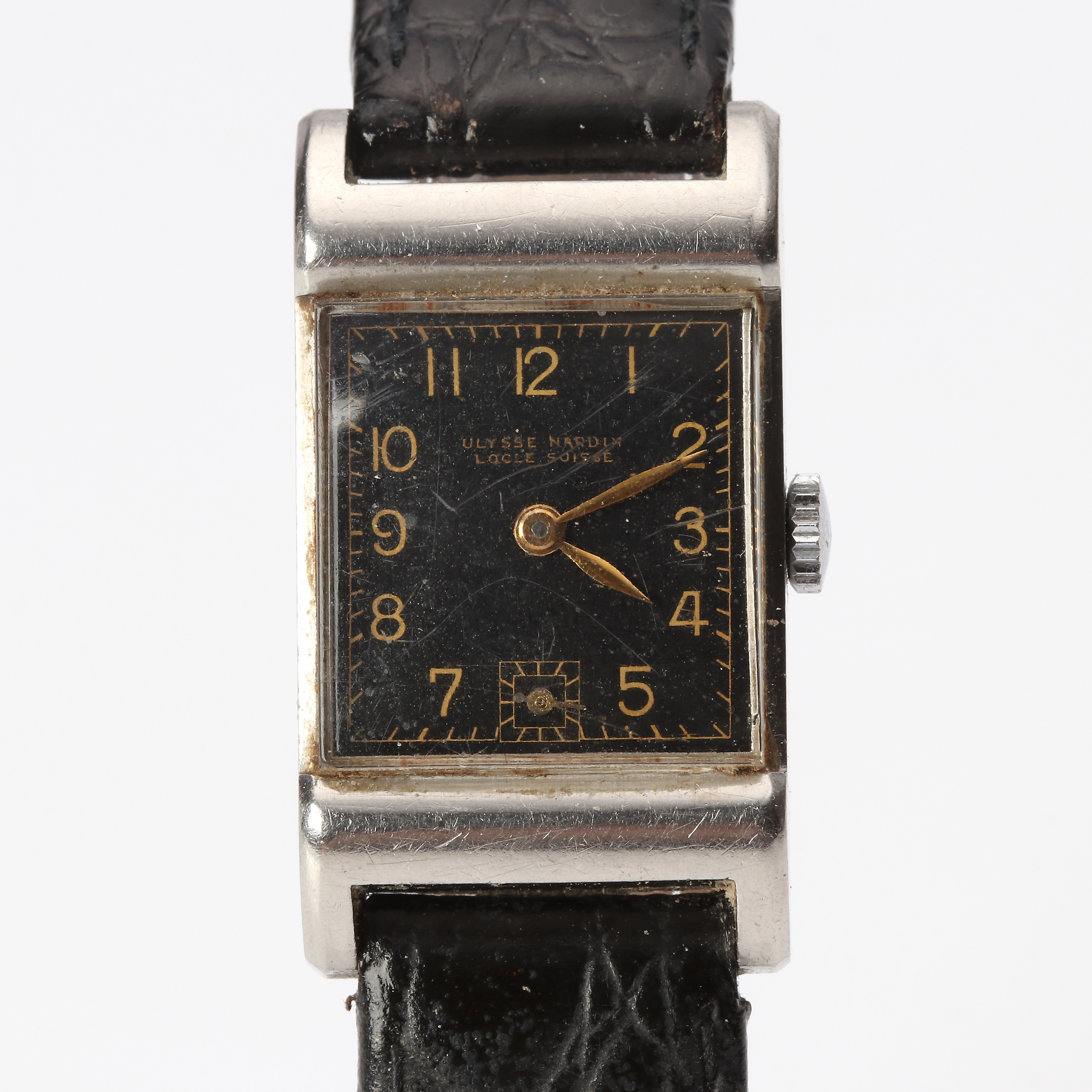 ULYSSE NARDIN, ARMBANDSUR. Boett i stål.