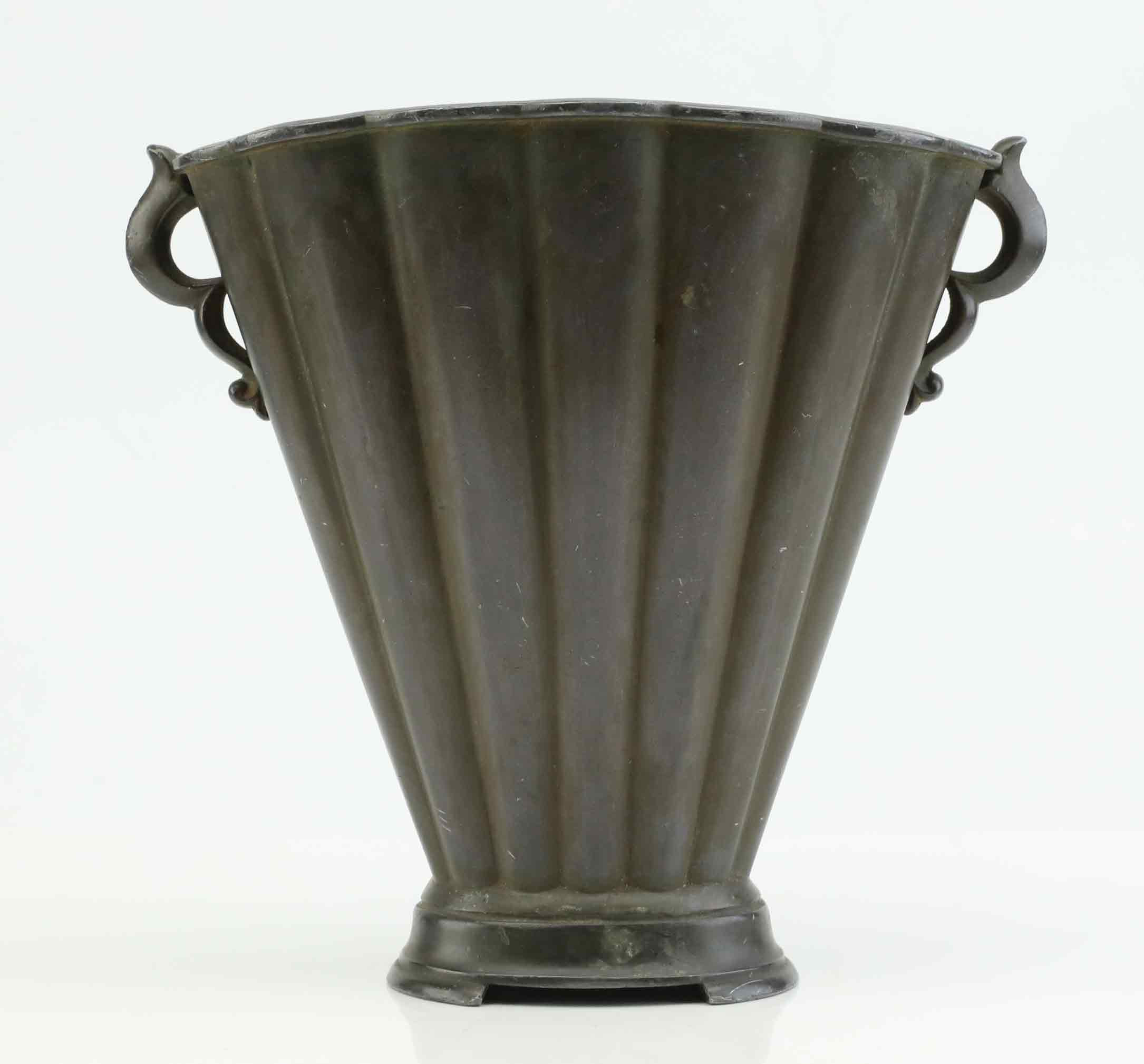 JUST ANDERSEN (1884-1943). vas, Art Déco, Danmark, 1930-tal.