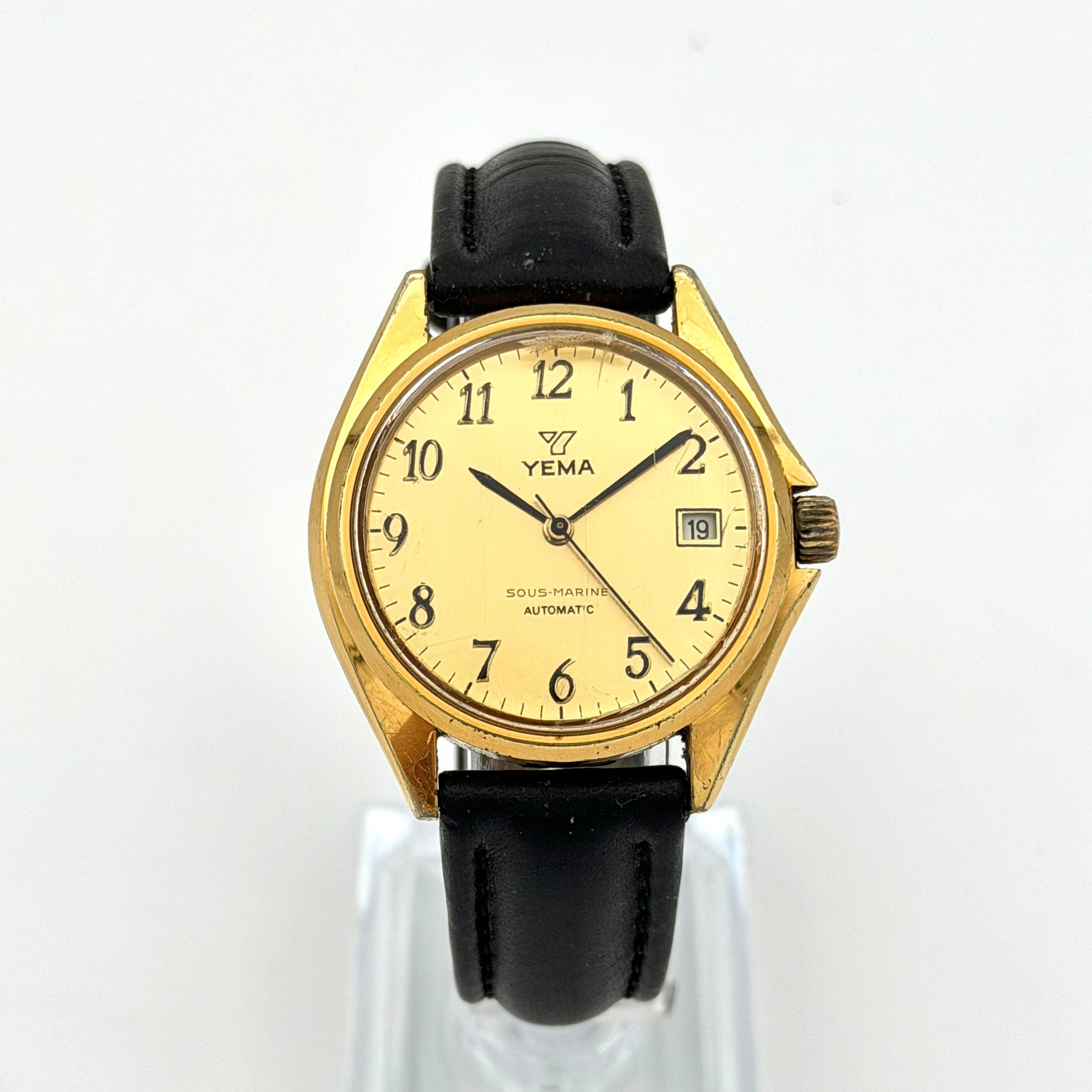 YEMA SOUS-MARINE, armbandsur, 1960/70- tal, automatic, gulddouble´.