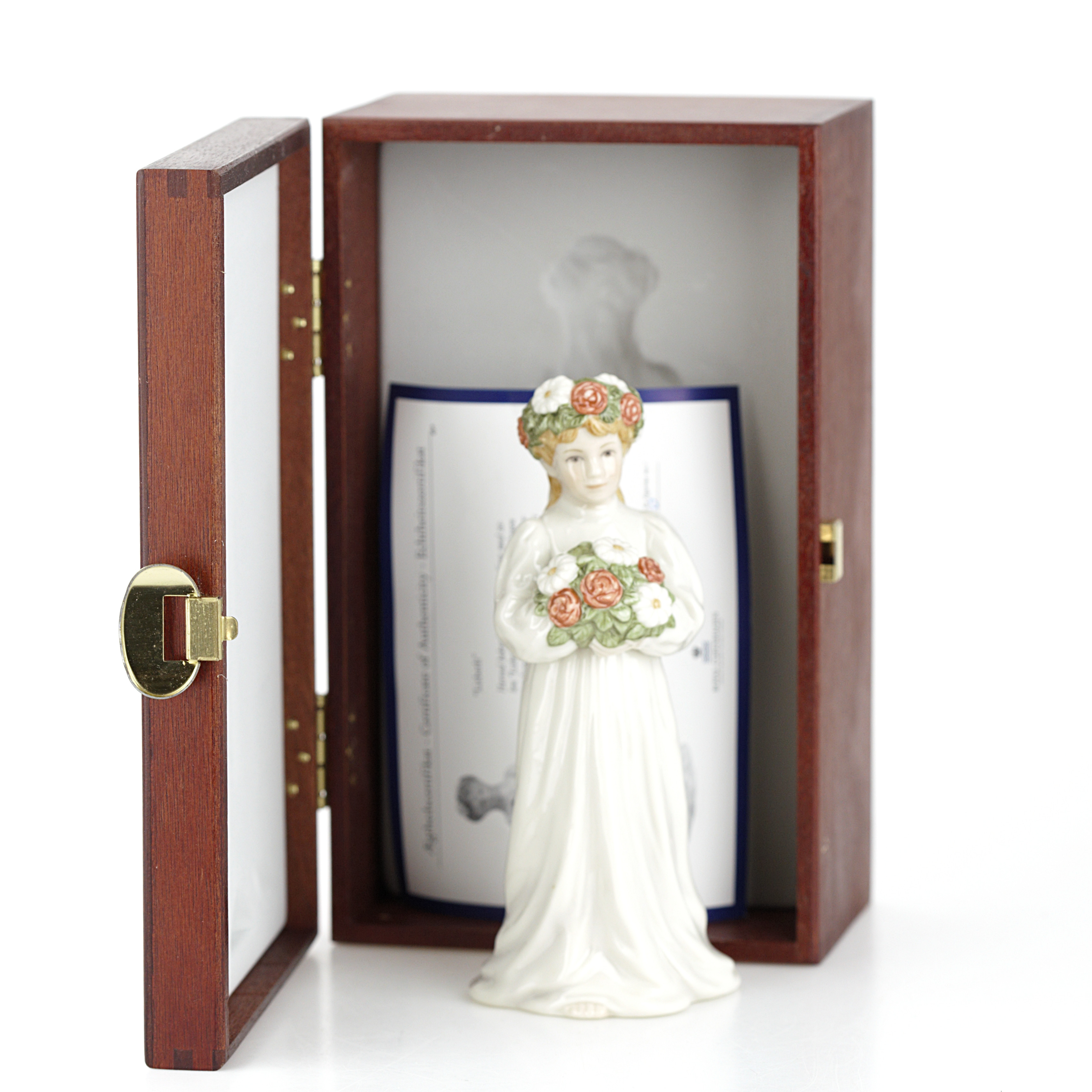 FIGURIN, "Lisbeth", eft. målad förebild av Carl Larsson, nr 670, Royal Copenhagen.