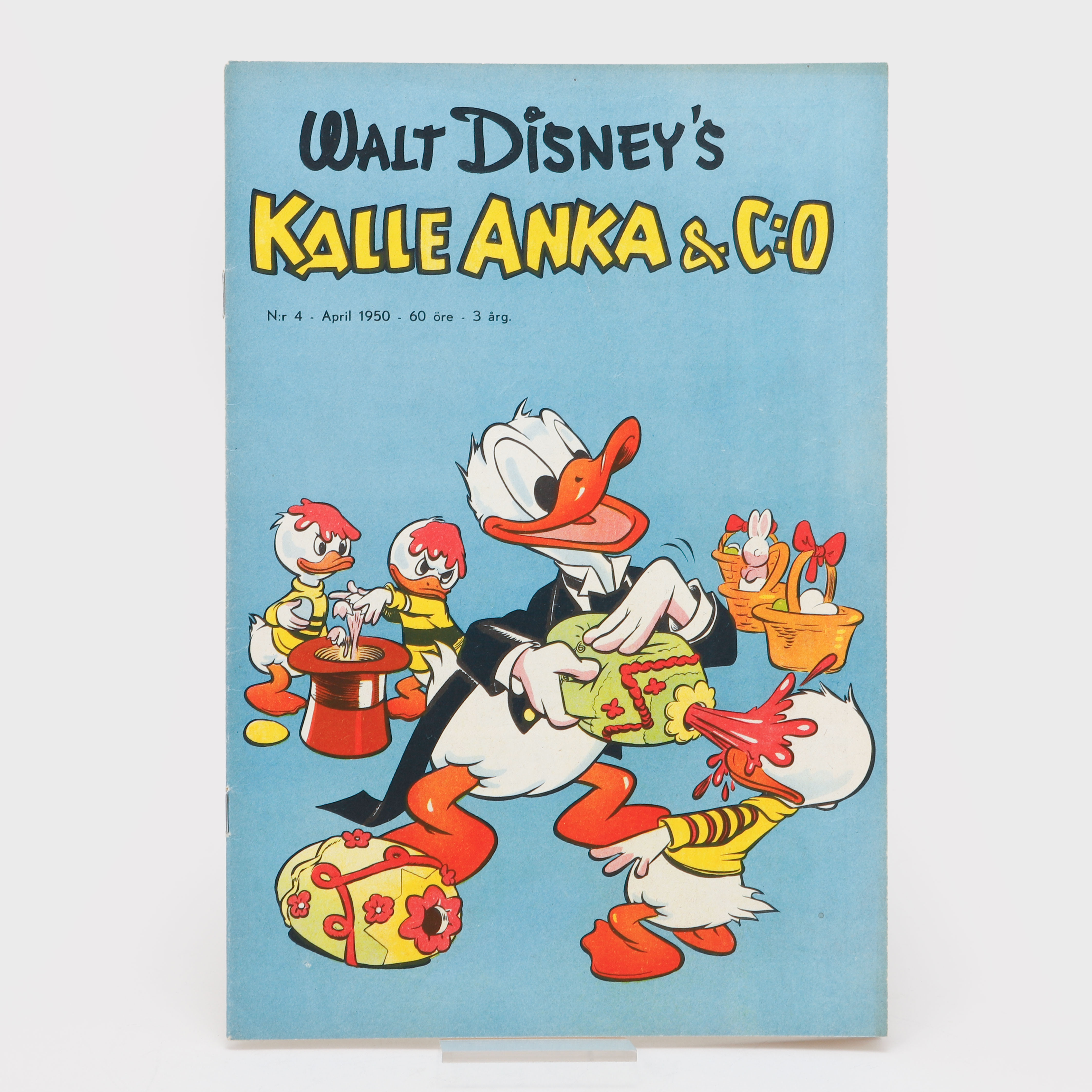 SERIETIDNING, Kalle Anka Nr 4, 1950.