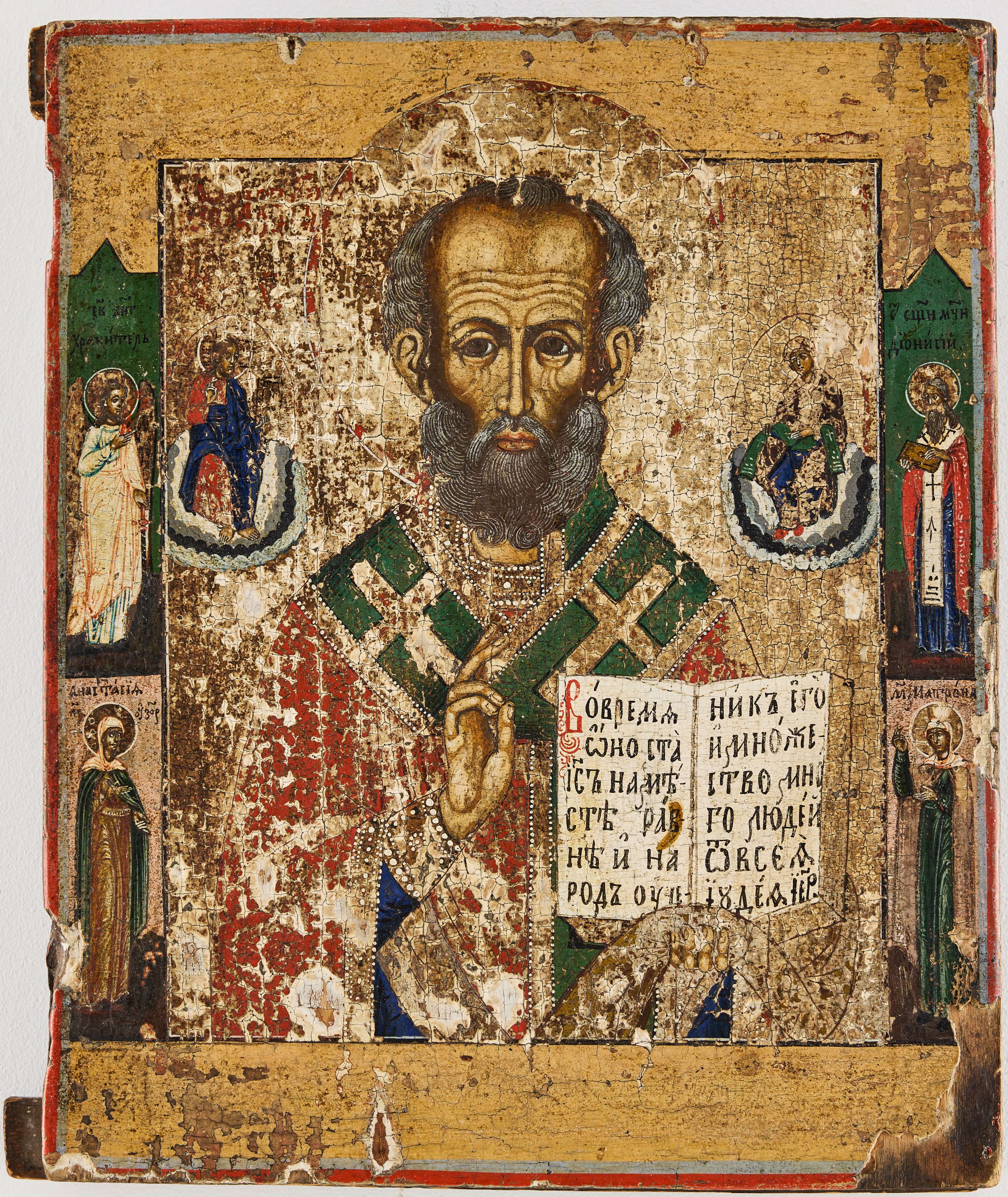ICON, Russia, 19th century, Saint Nicholas of Myra.