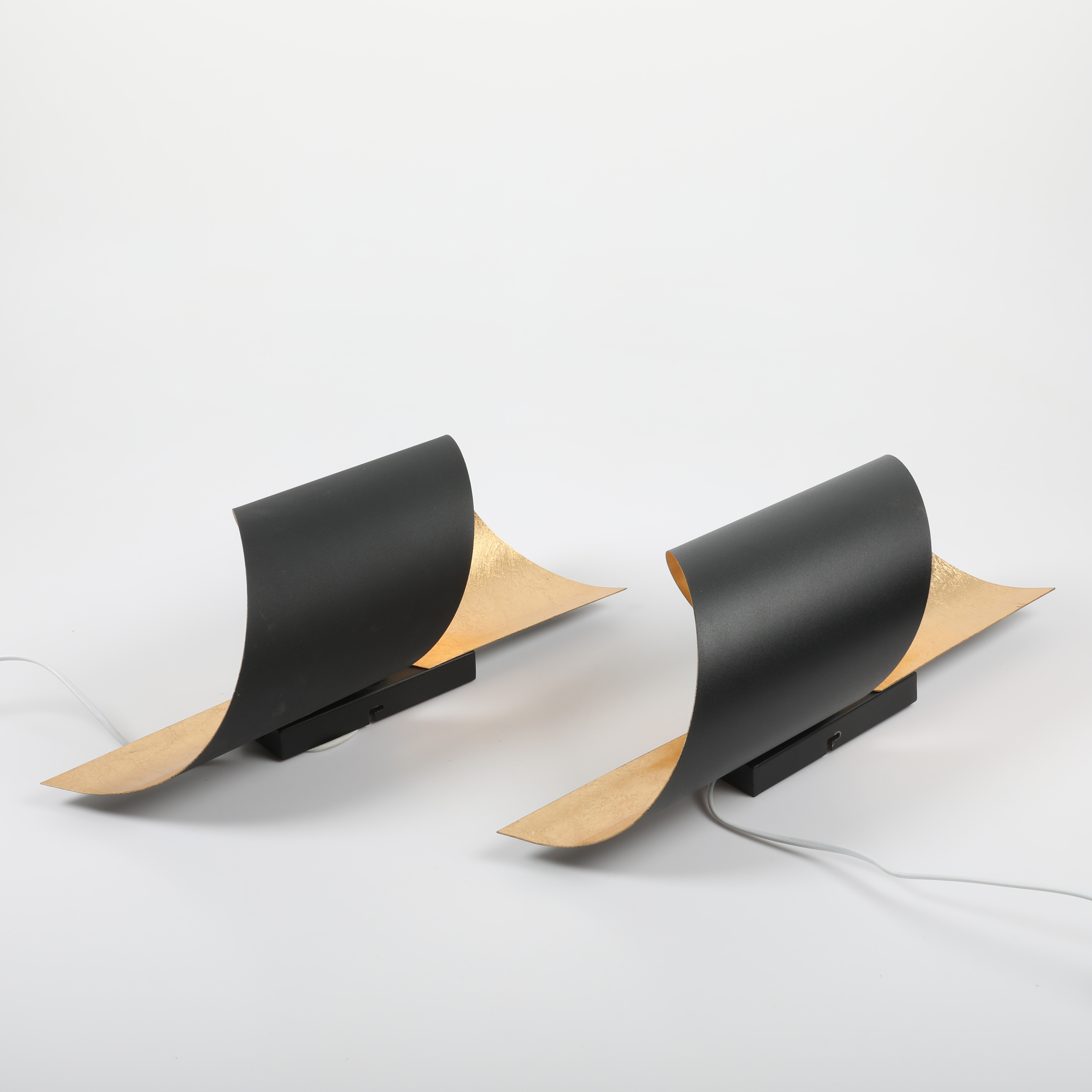 VÄGGLAMPOR, 1 par, metall, Juus, 2000-tal.