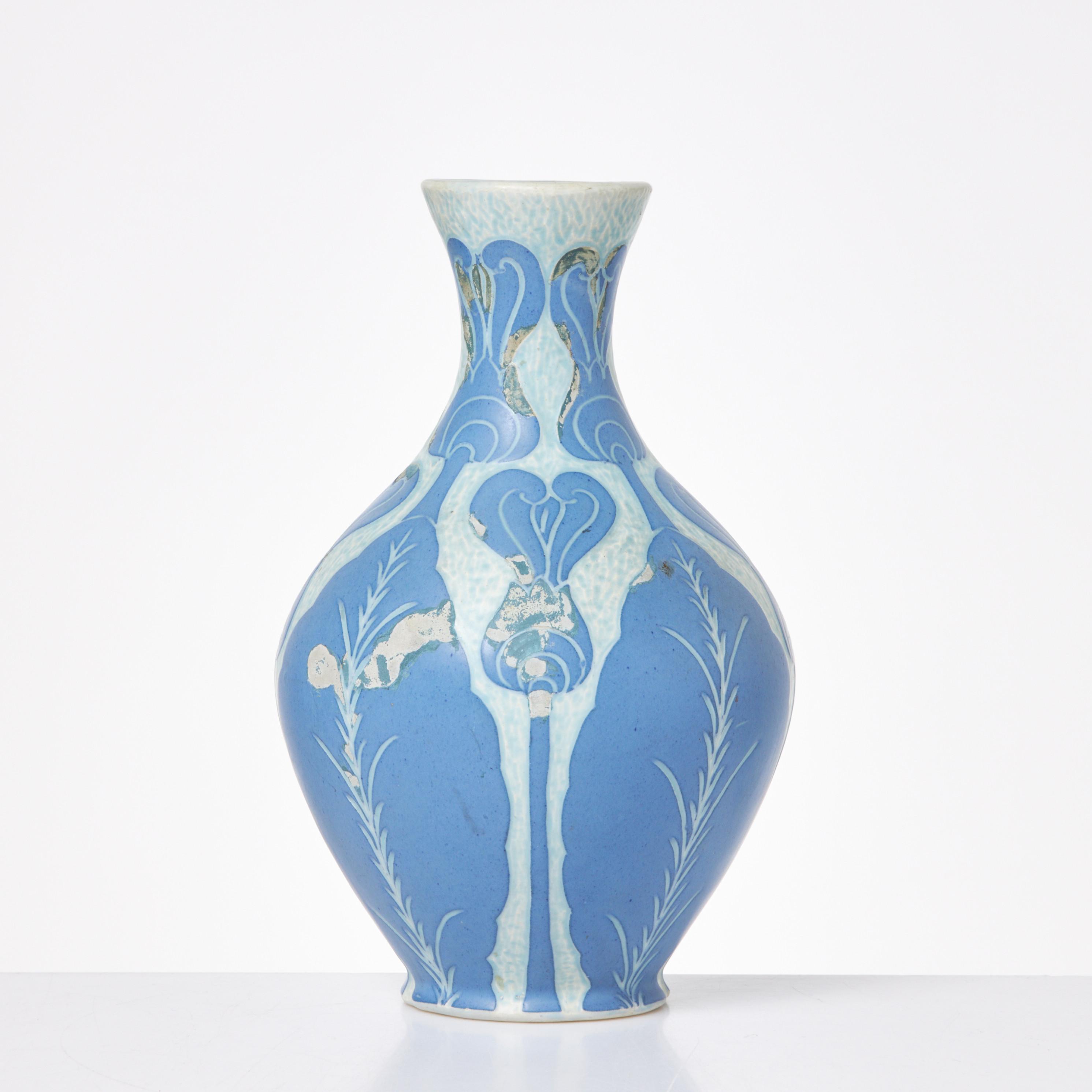 JOSEF EKBERG. Vas, "Sgraffito", stengods, Gustavsberg, 1918.