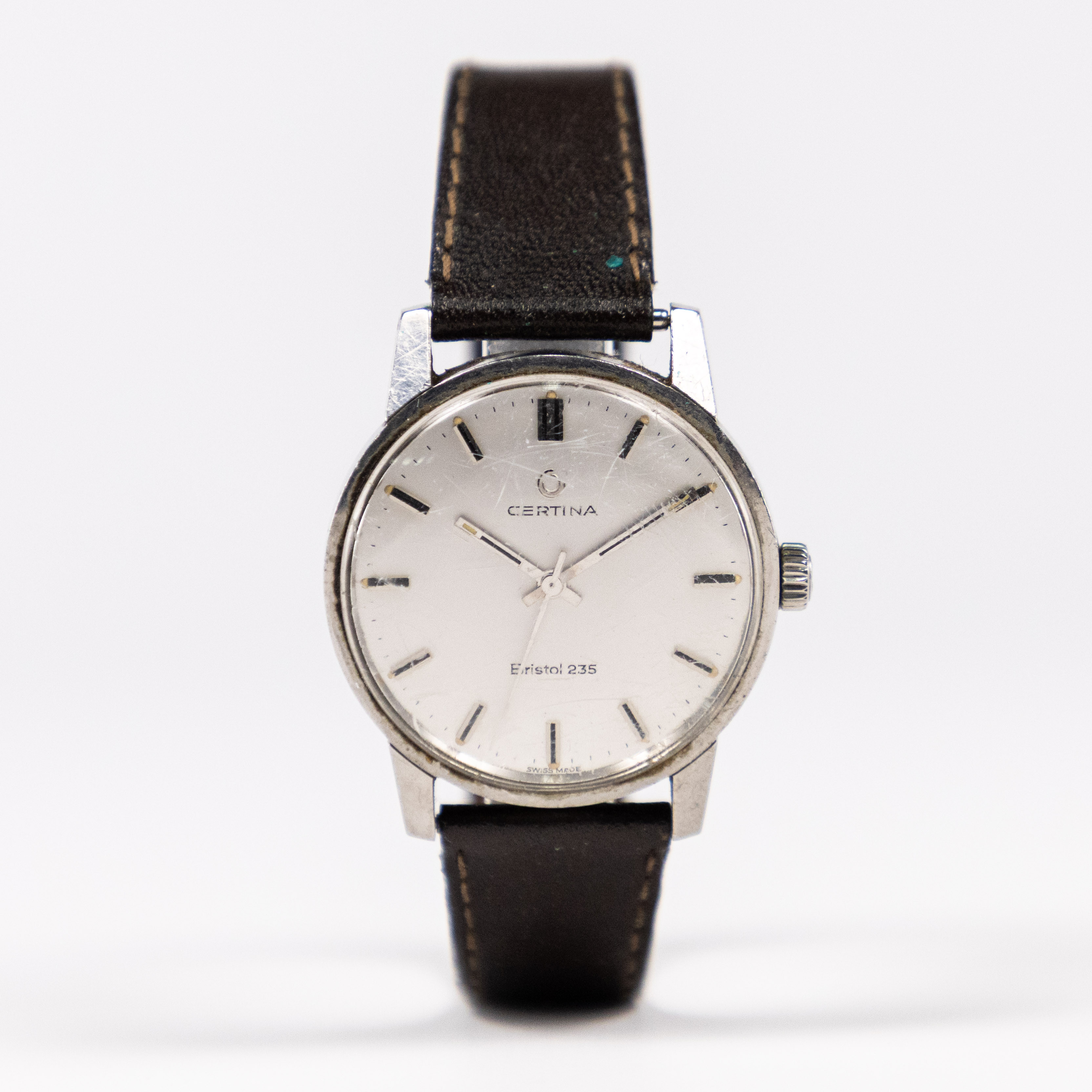 ARMBANDSUR, herr, Certina, Bristol 235, 34,5 mm, rostfritt stål, 70-tal.