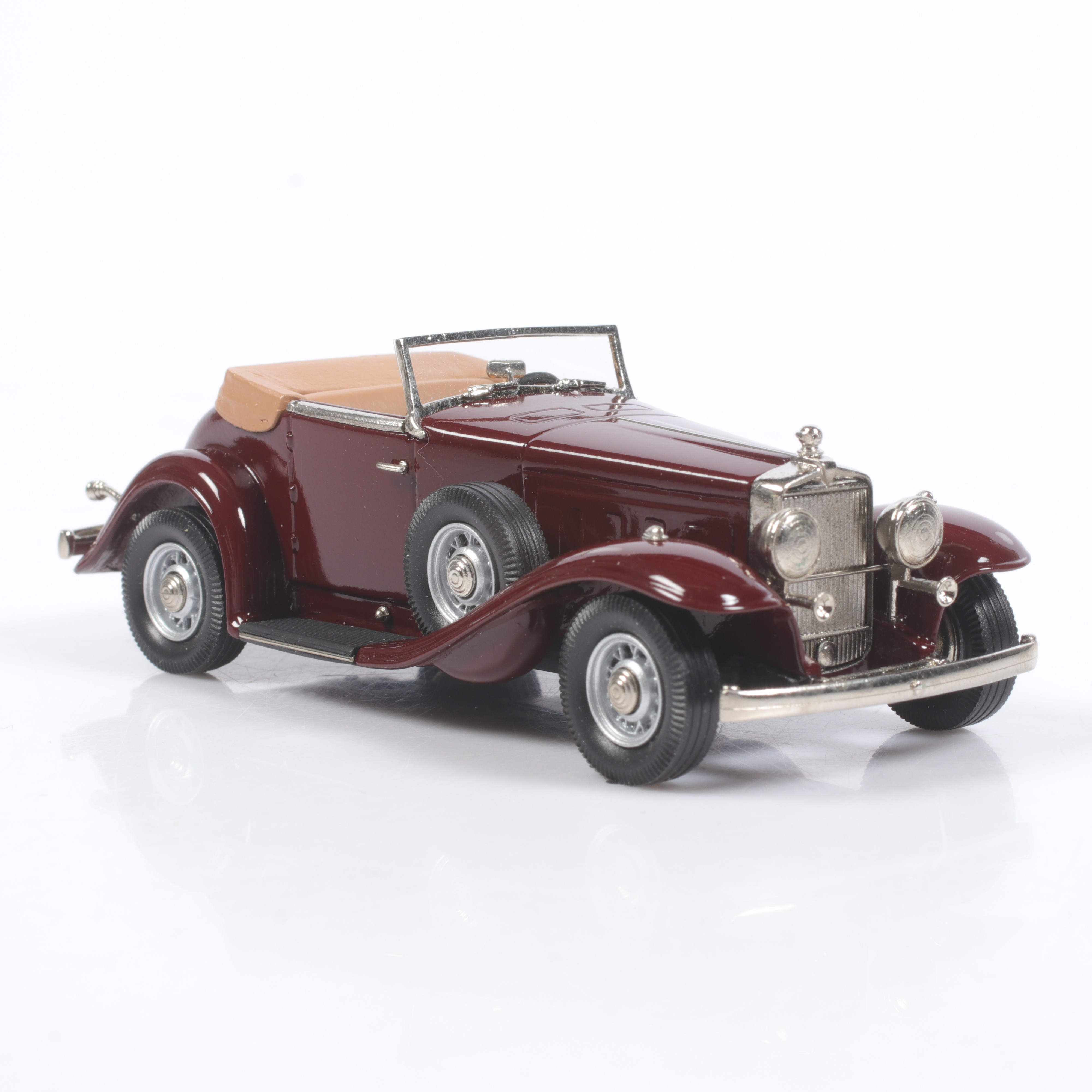 MODELLBIL, metall/resin, Stutz DV-32, Weyman Super Bearcat Roadster, 1933, Brooklin Models, skala 1:43.