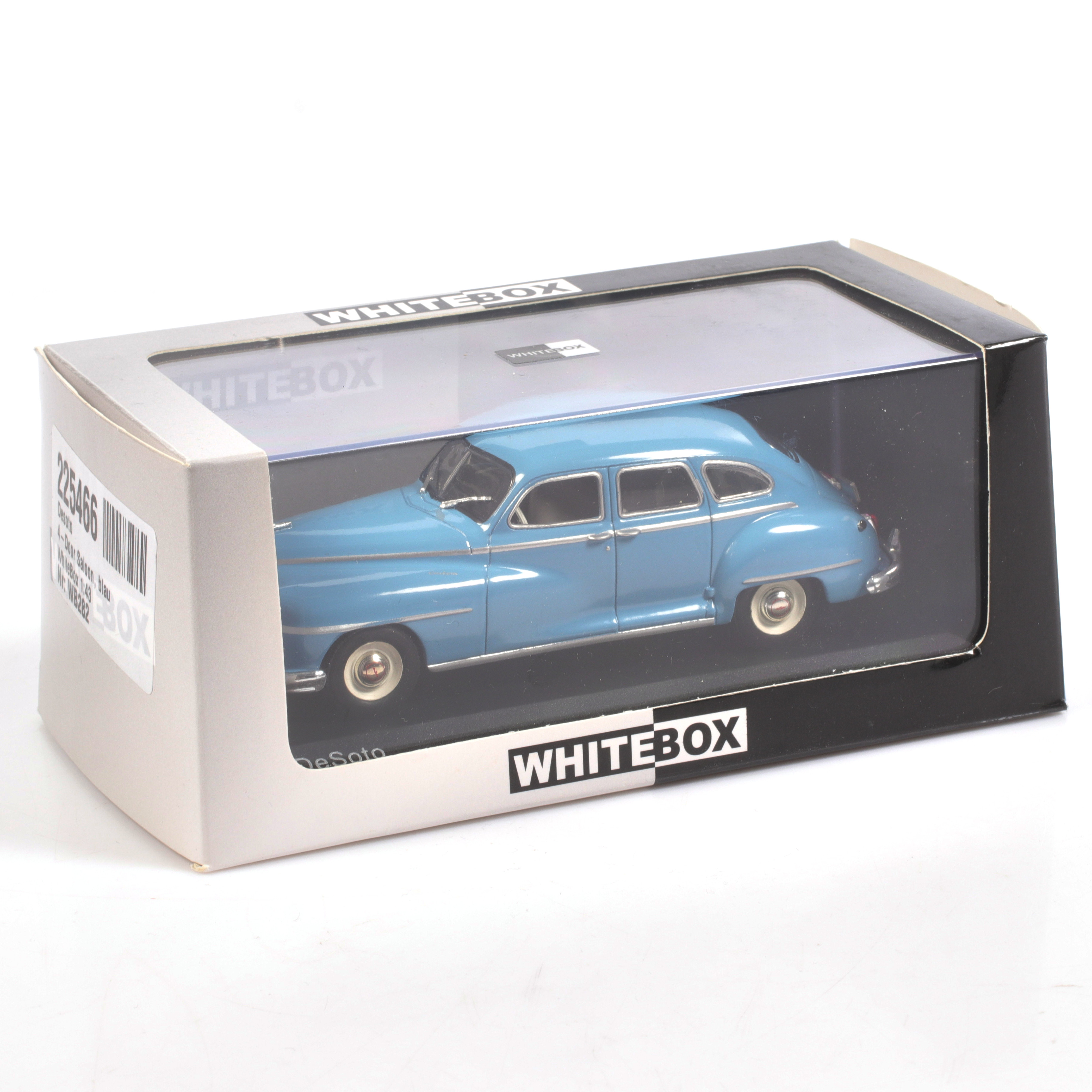 MODELLBIL, metall/resin, DeSoto 4 Door Sedan, WhiteBox Models, skala 1:43.