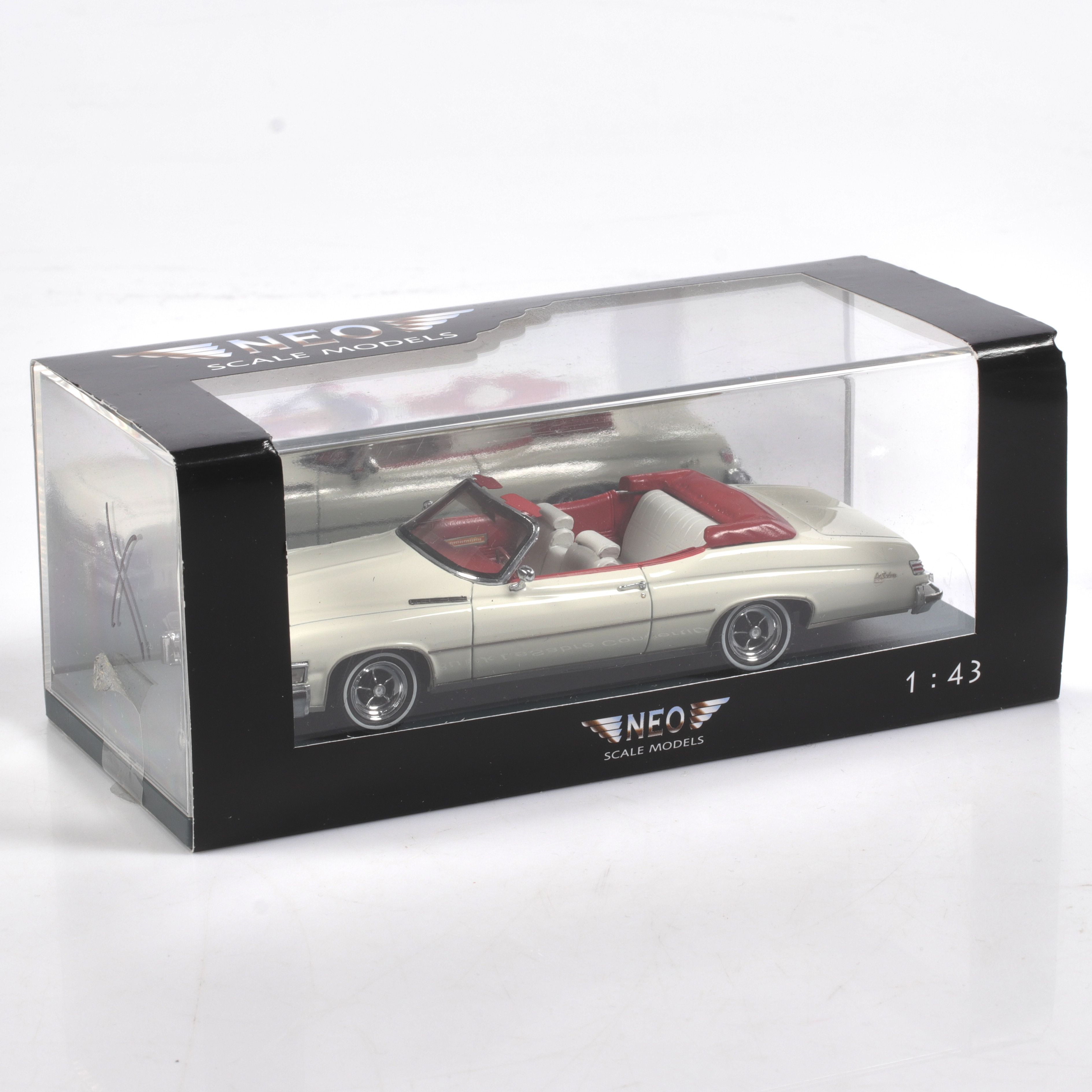 MODELLBIL, metall/resin, Buick LaSabre Convertible, NEO Models, skala 1:43.