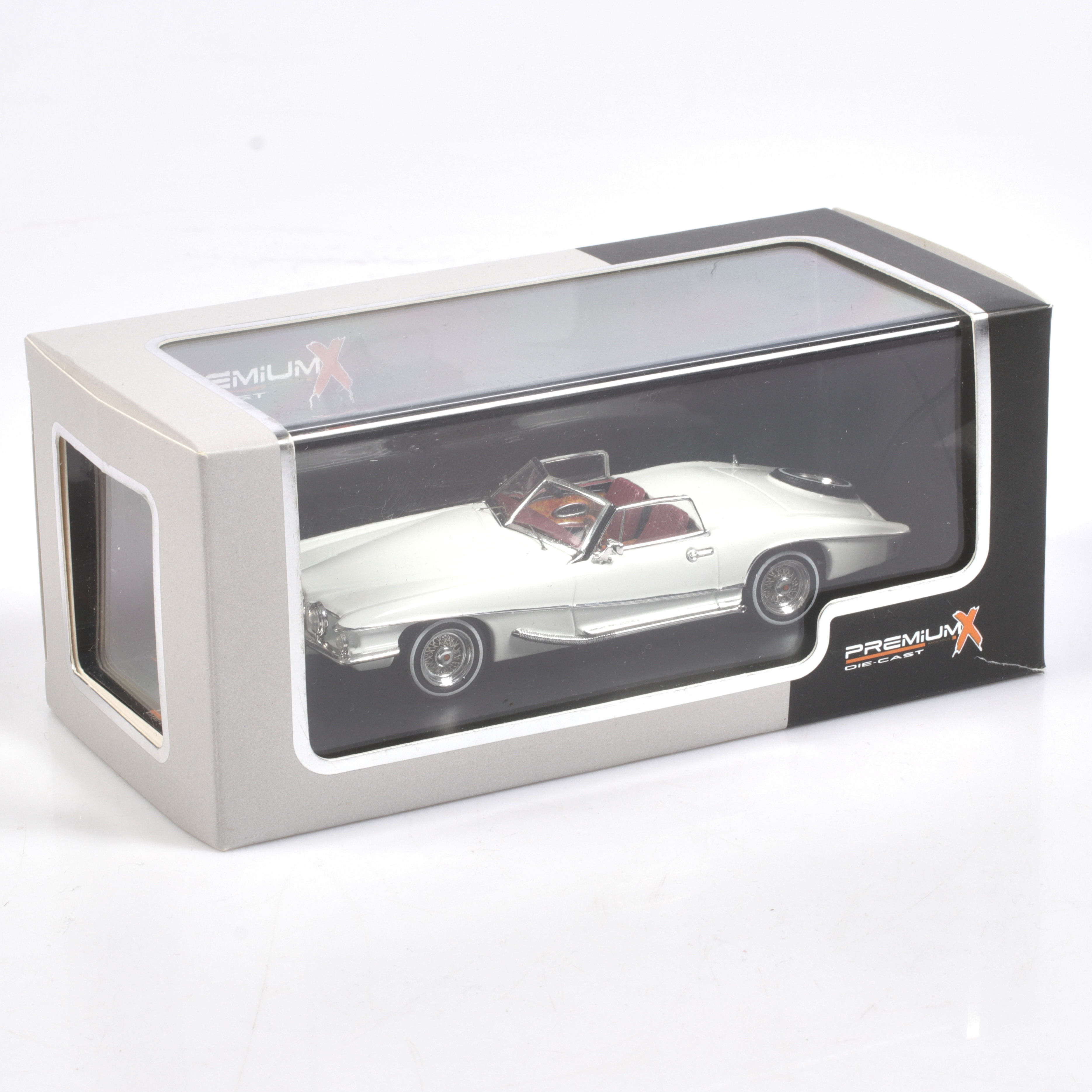 MODELLBIL, metall/resin, Stutz Blackhawk Convertible, 1971, PremiumX, skala 1:43.