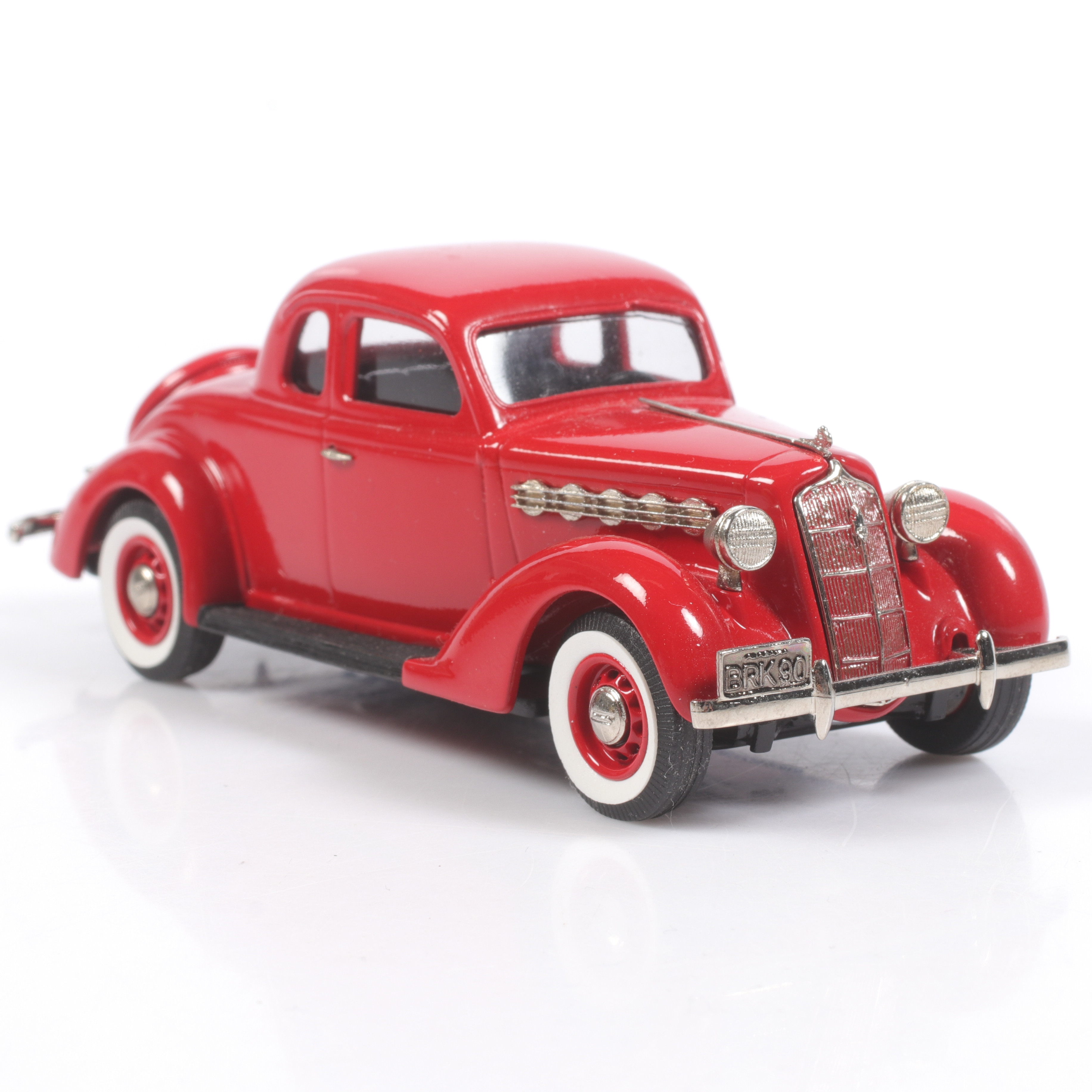 MODELLBIL, metall/resin, Plymouth 5 Window Coupé, 1935, Brooklin Models, skala 1:43.