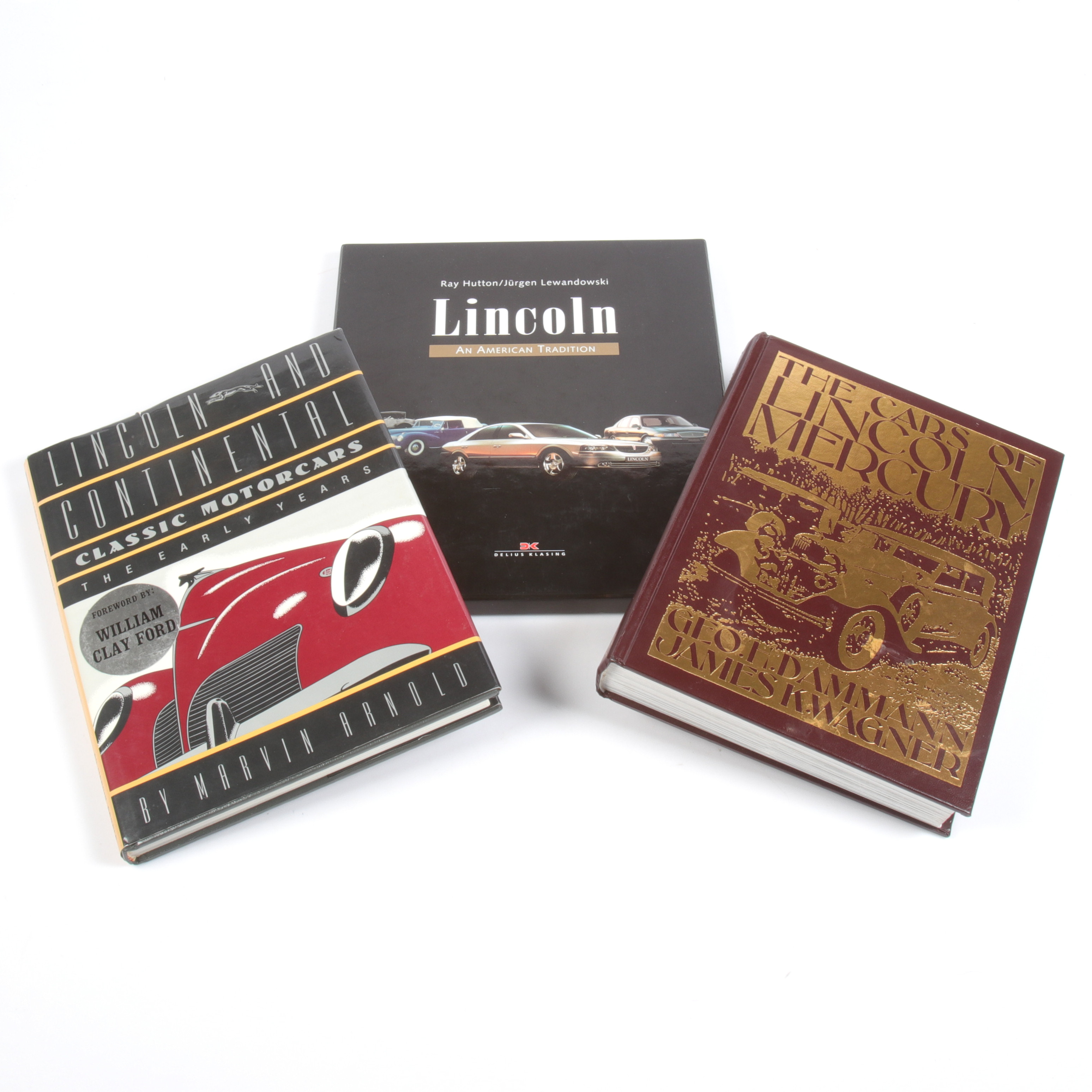 BÖCKER, 3 st, bl.a. Lincoln - An American Tradition.