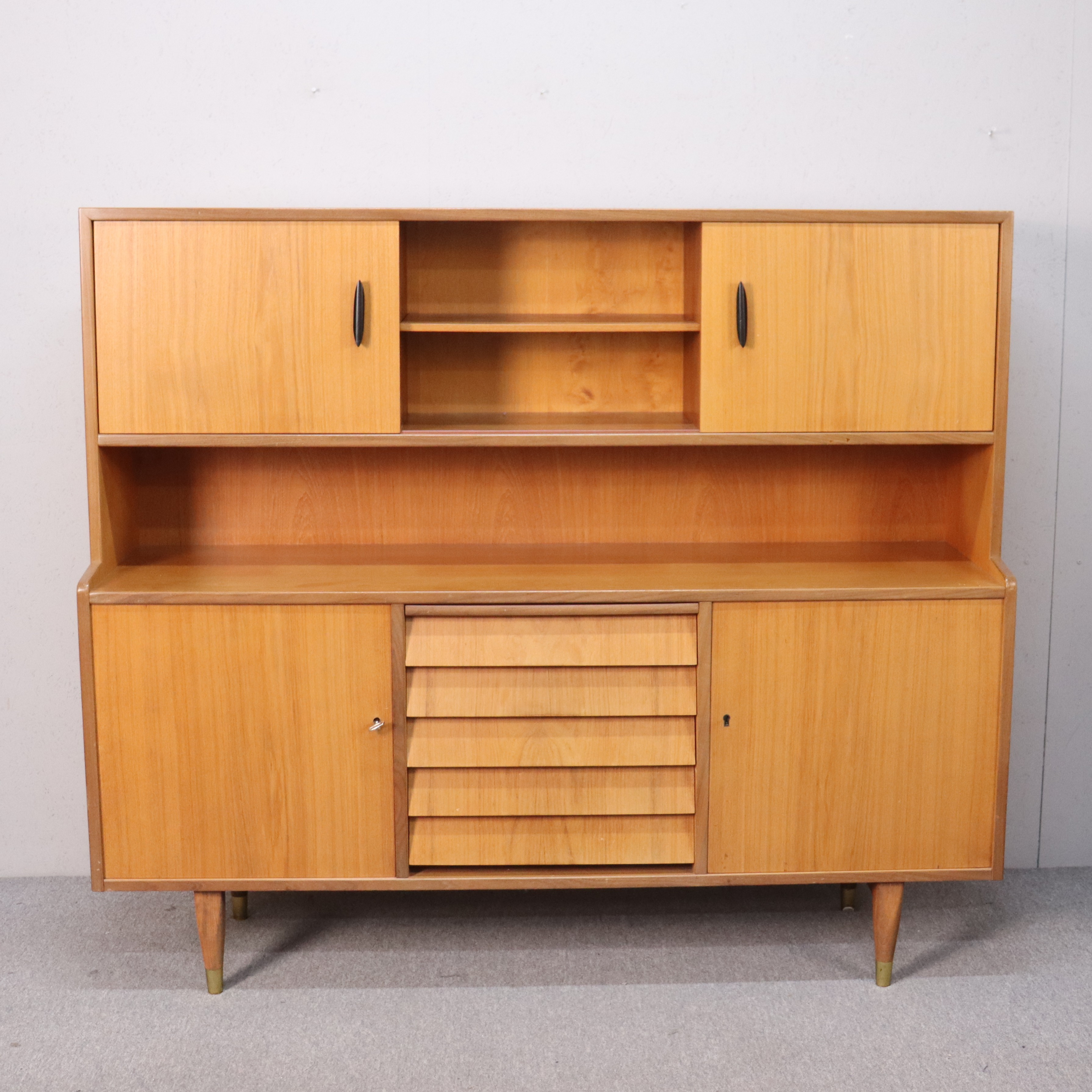 SIDEBOARD MED ÖVERSKÅP, Ikea, 1950/60-tal.