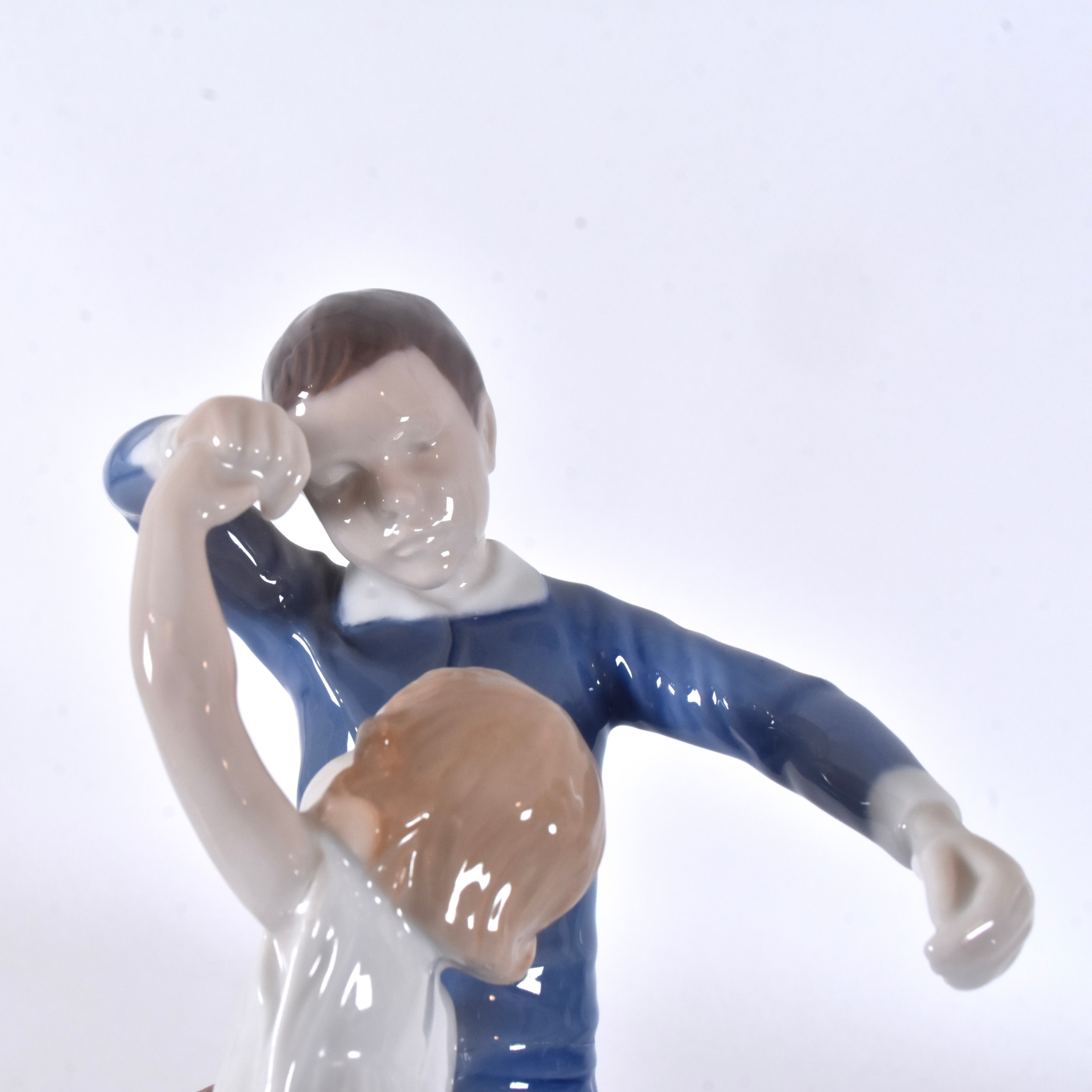 INGEBORG PLOCKROSS IRMINGER. Figurin, porslin, Bing&Gröndahl, nr 1845, Danmark.