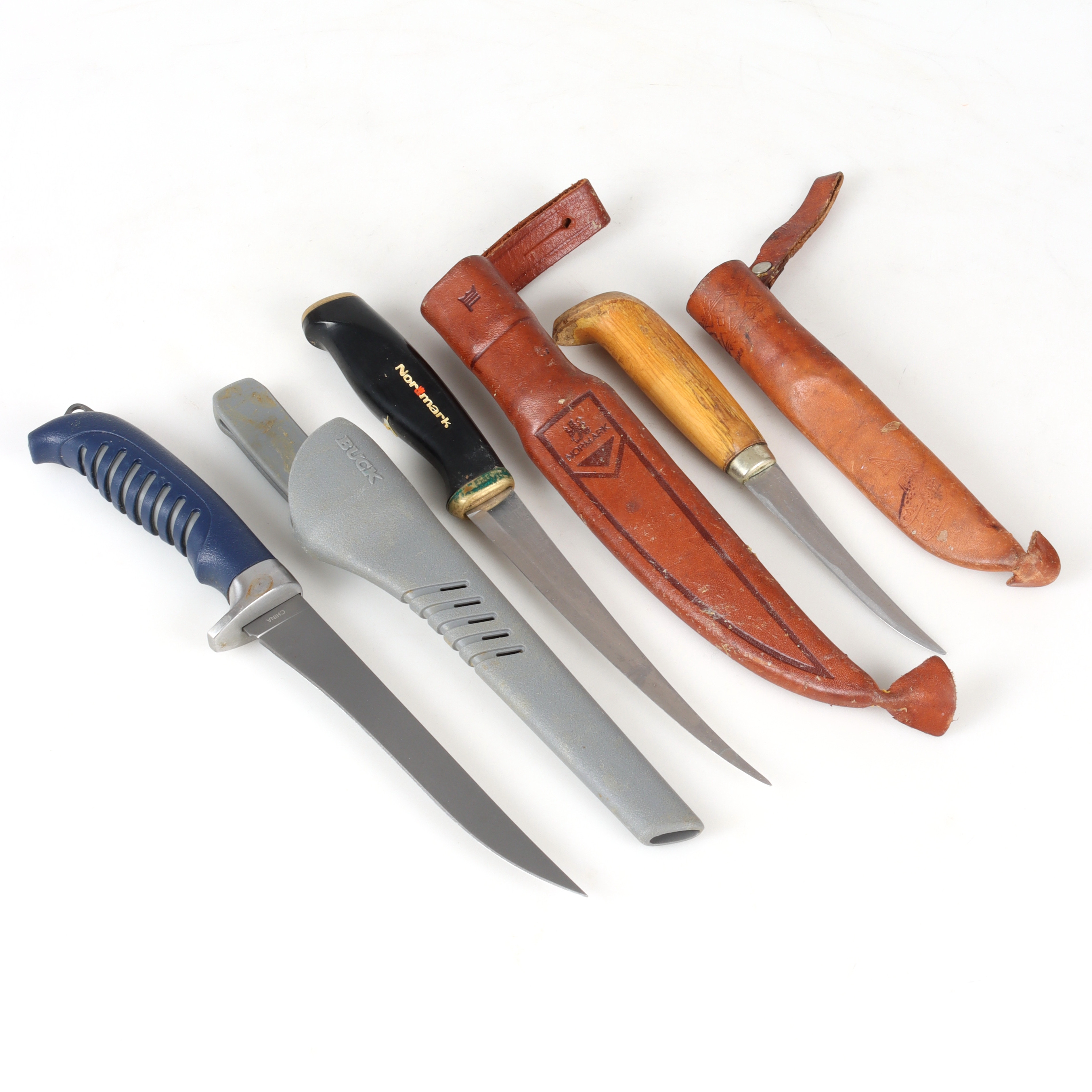 FILÉKNIVAR, 3 st, bla. Iisakki Järvenpä & Buck, 19/2000-tal.