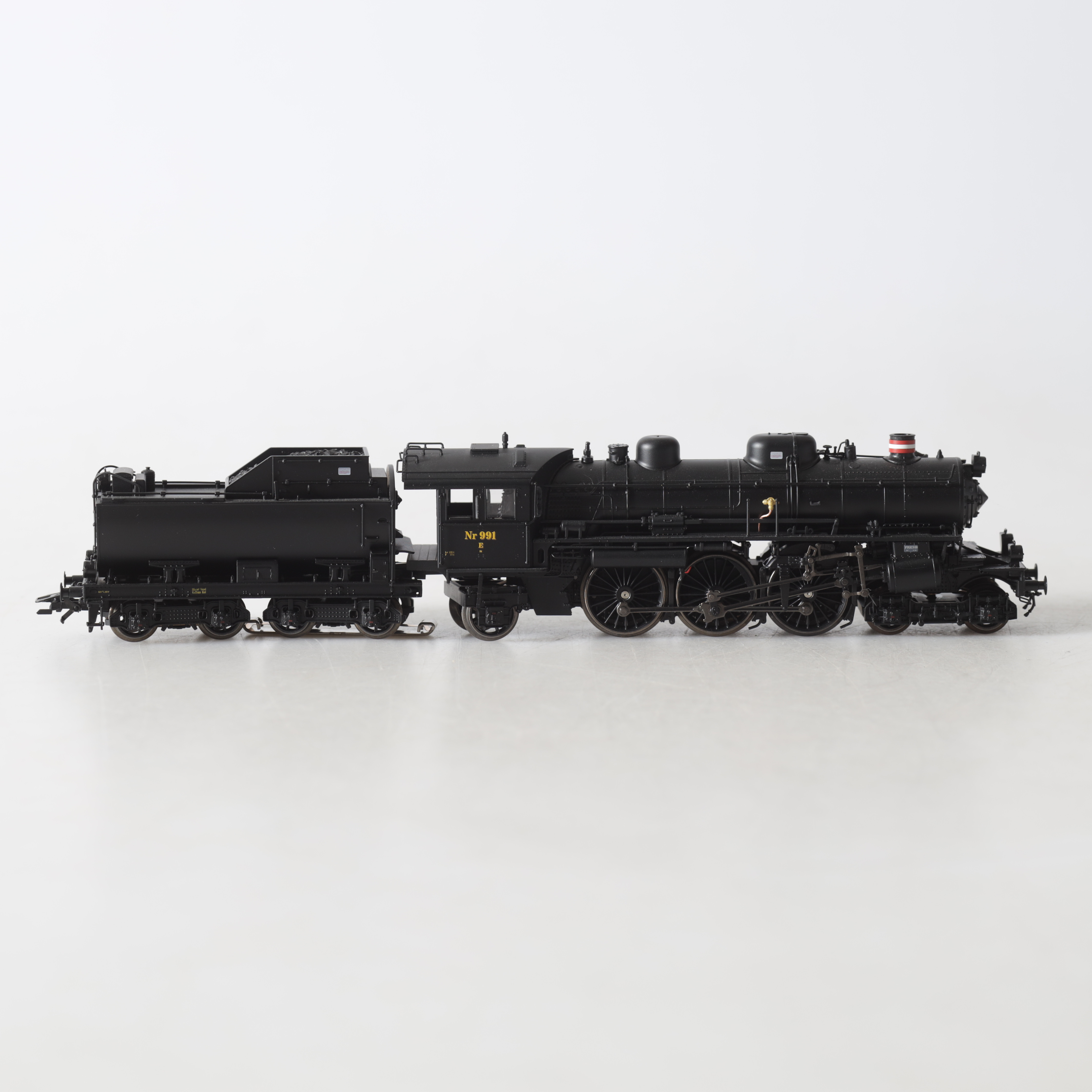 ÅNGLOK, 39491, H0, med tender, 991 DSB, Märklin.