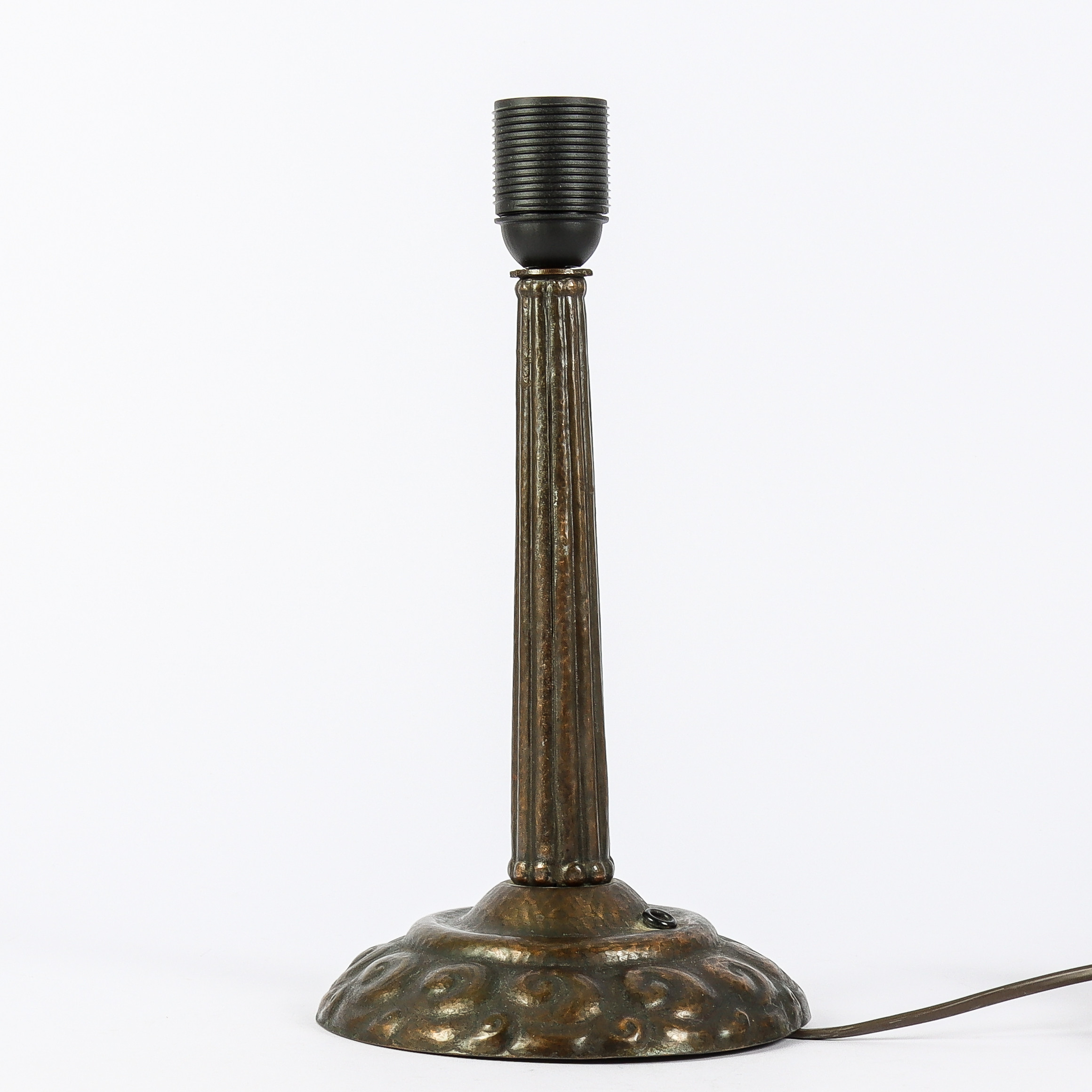 LAMPFOT koppar, 1900-talets första hälft.