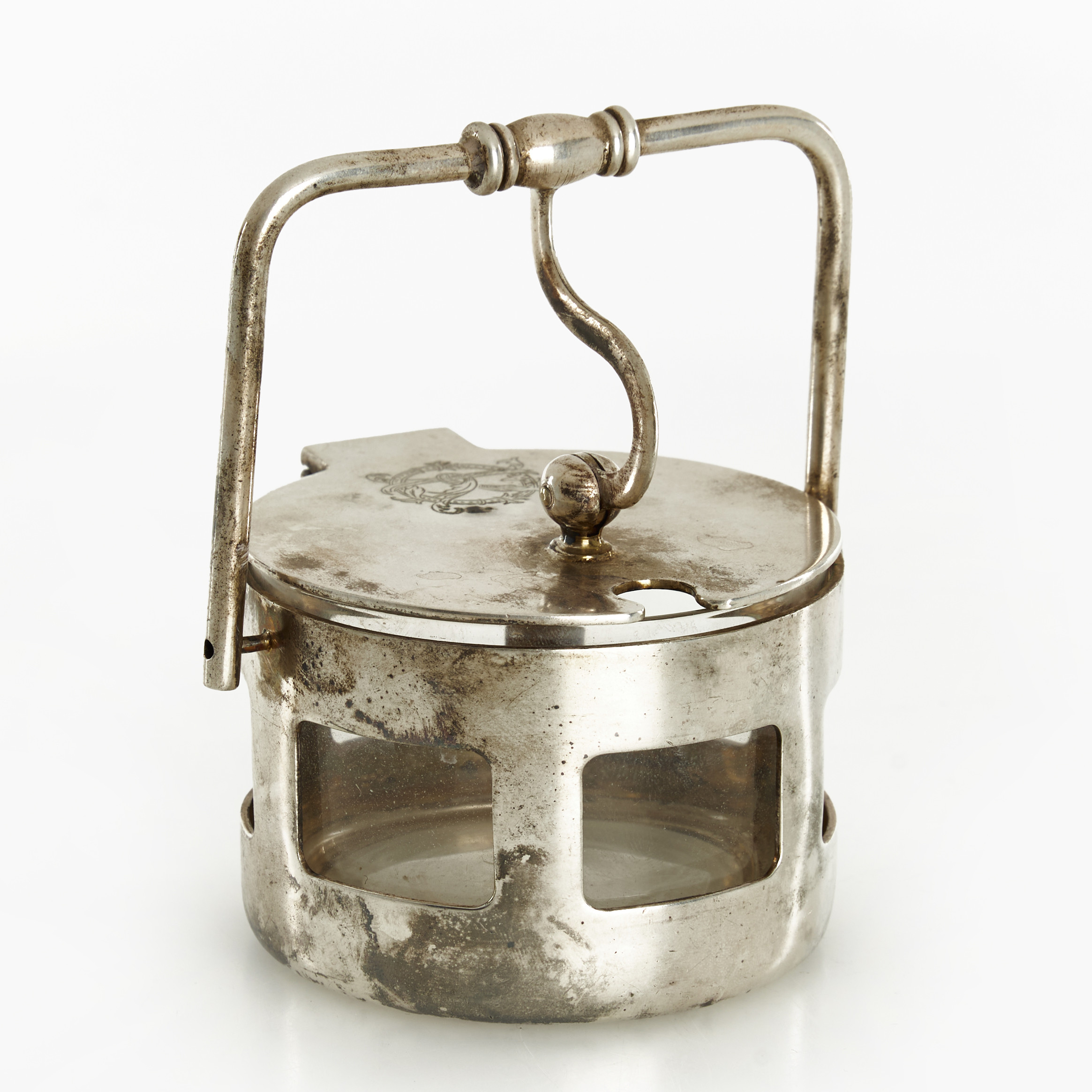 SENAPSBURK, nysilver, Operakällaren, omkring 1900-talets mitt.