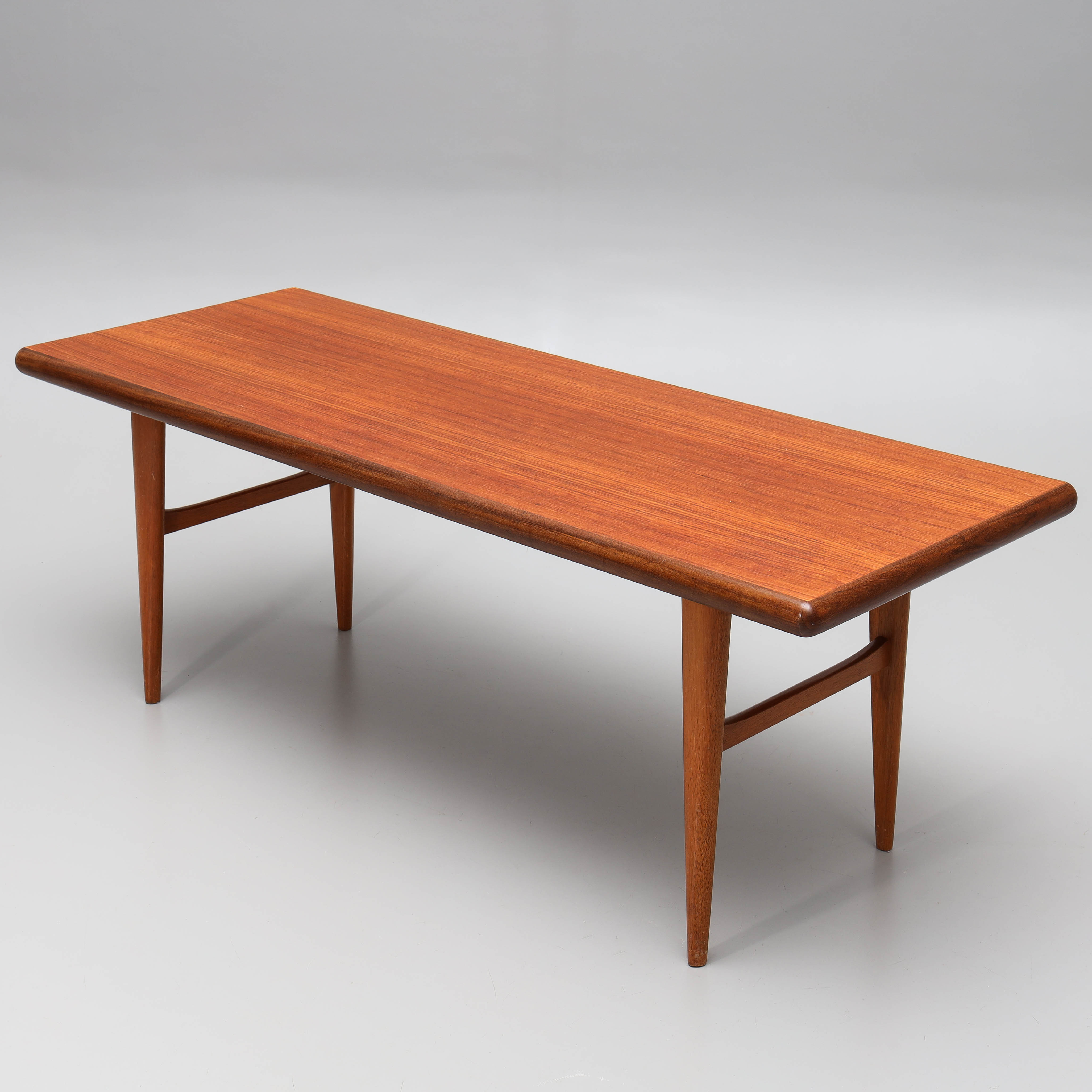 SOFFBORD, teak/teakfanér, Alberts Tibro Sweden. 1950/60-tal.